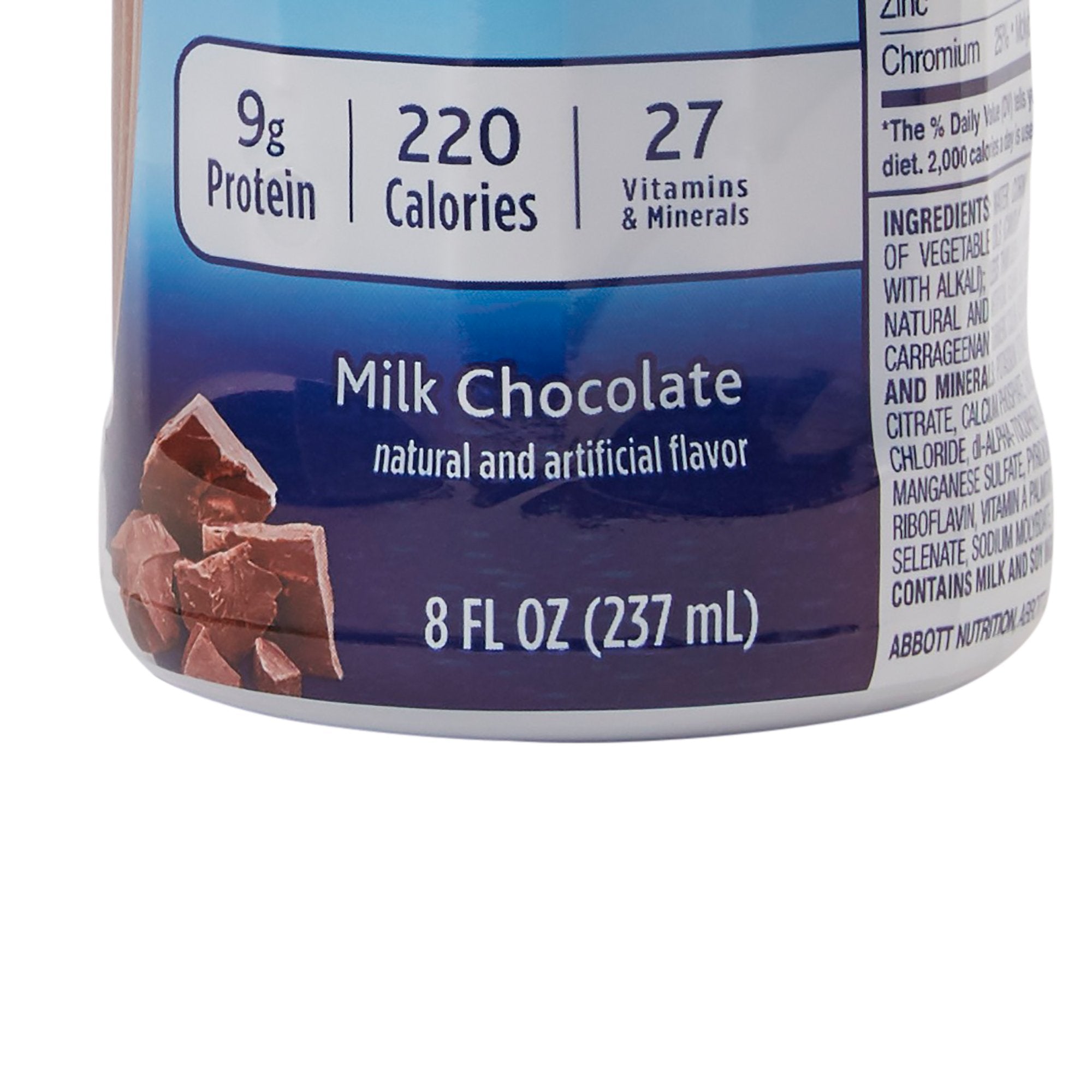 Ensure® Original Nutrition Shake, Chocolate, 8-ounce bottle (6 Units)