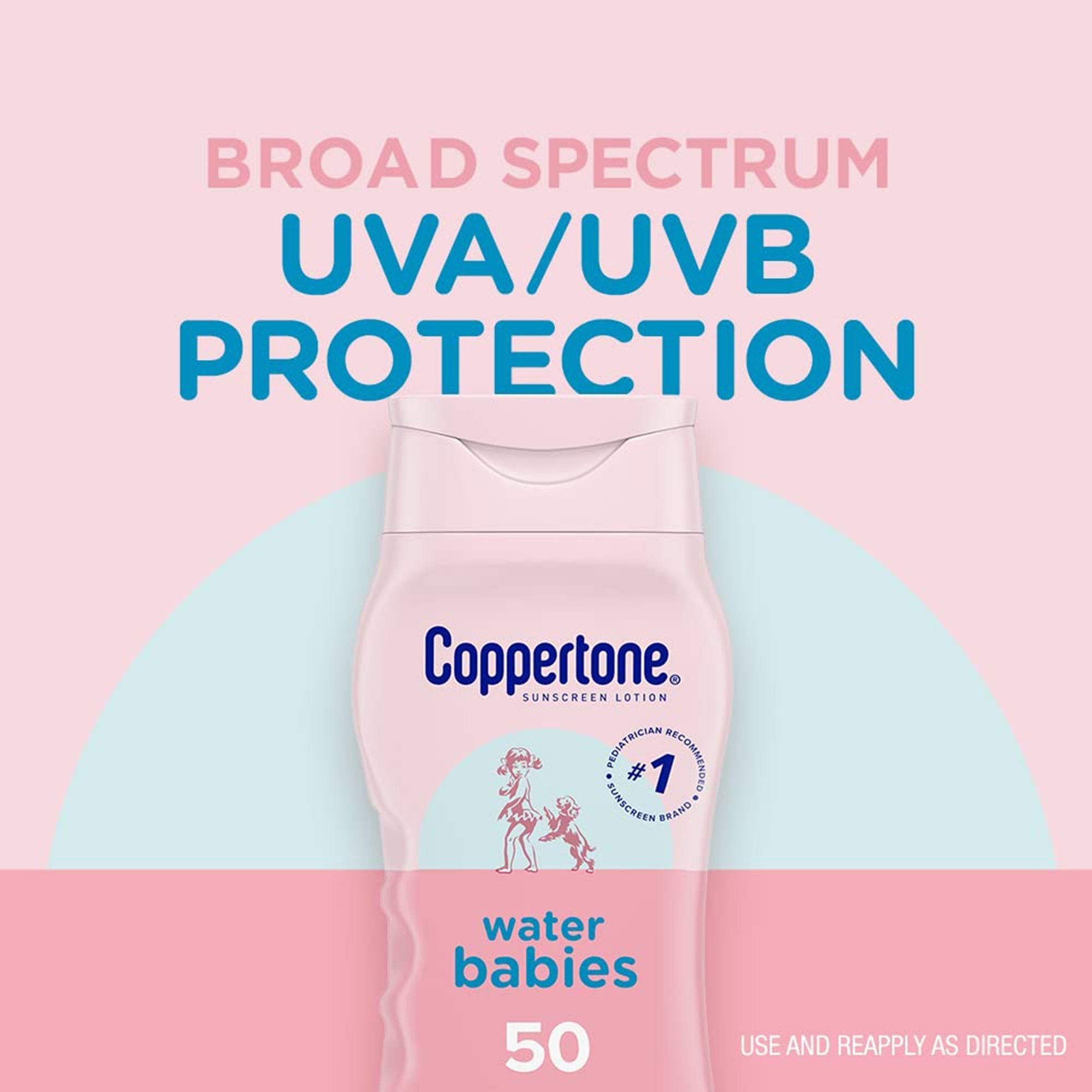 Coppertone® Water Babies SPF 50 Sunscreen Lotion, 8 oz. (1 Unit)