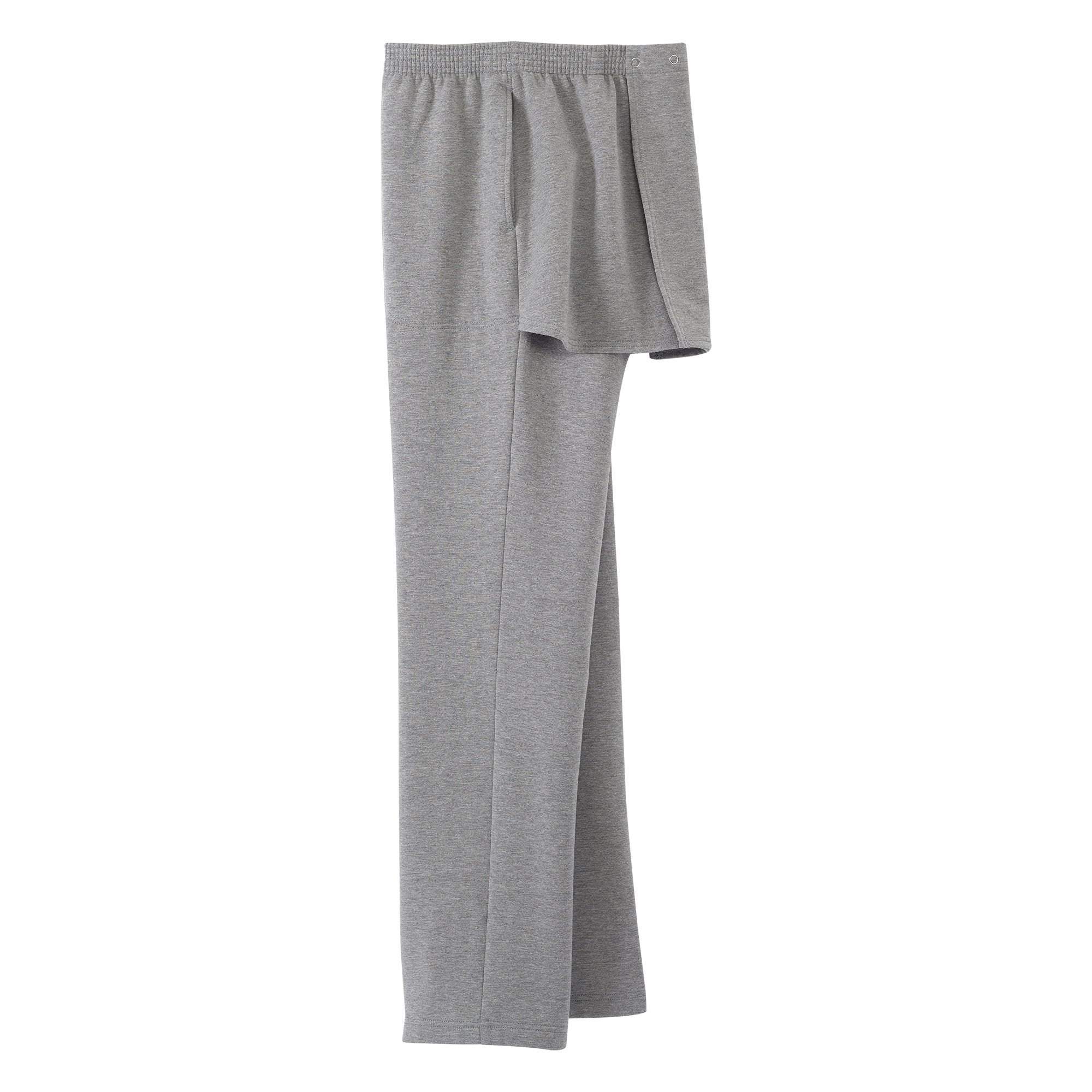 Silverts® Women's Open Back Fleece Pant, Heather Gray, X-Large (1 Unit)