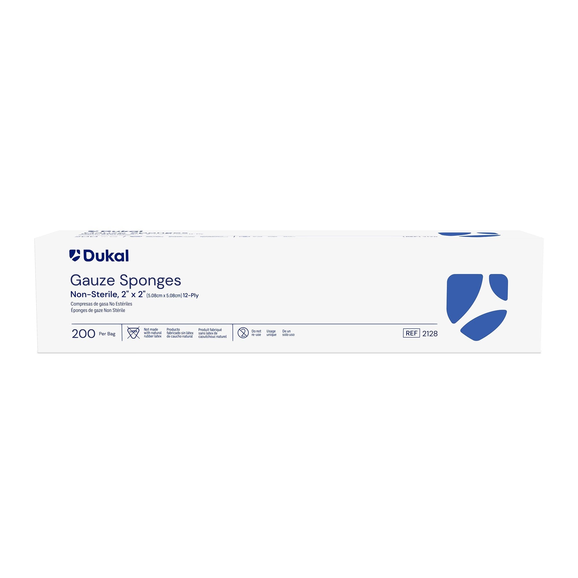 Dukal™ NonSterile Gauze Sponge, 2 x 2 Inch (200 Units)