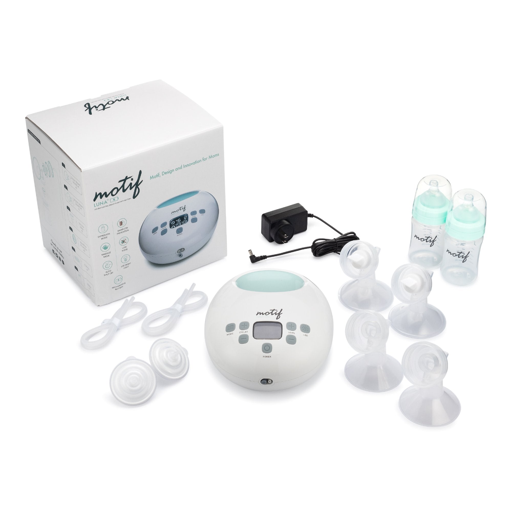 Luna Double Electric Breast Pump Kit (1 Unit)