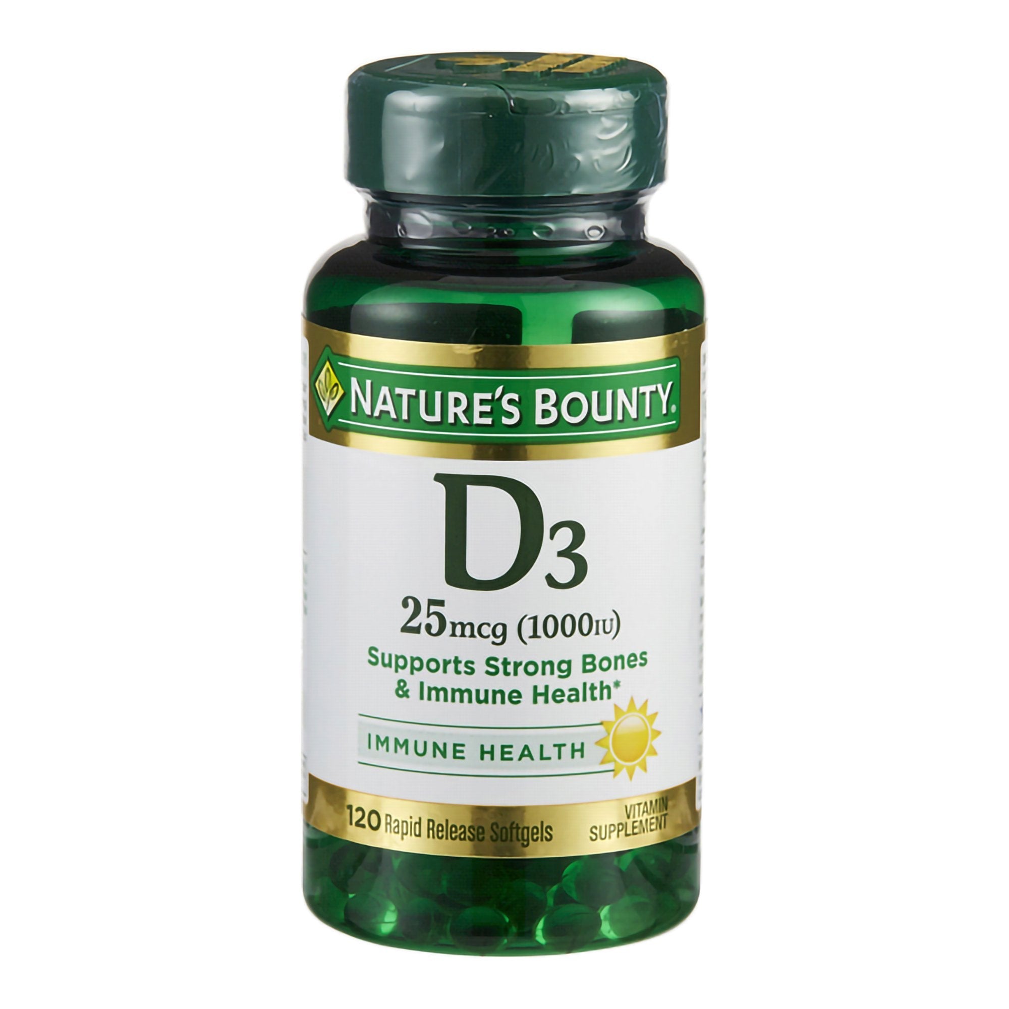 Nature's Bounty® Vitamin D-3 Supplement (1 Unit)