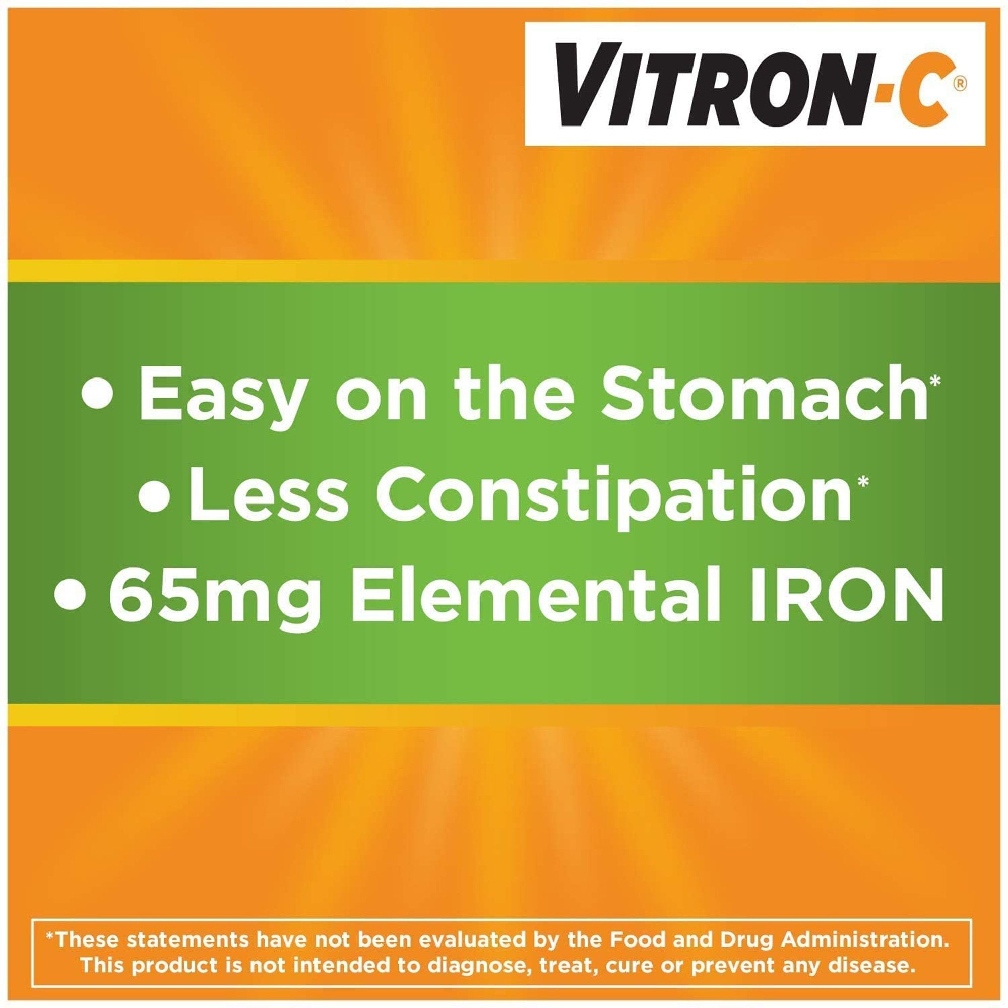 Vitron-C® Ascorbic Acid / Iron Supplement (1 Unit)