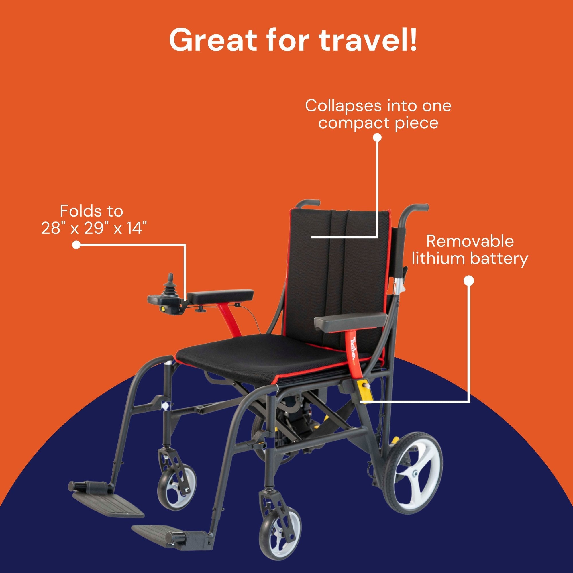 Feather Power Wheelchair (1 Unit)