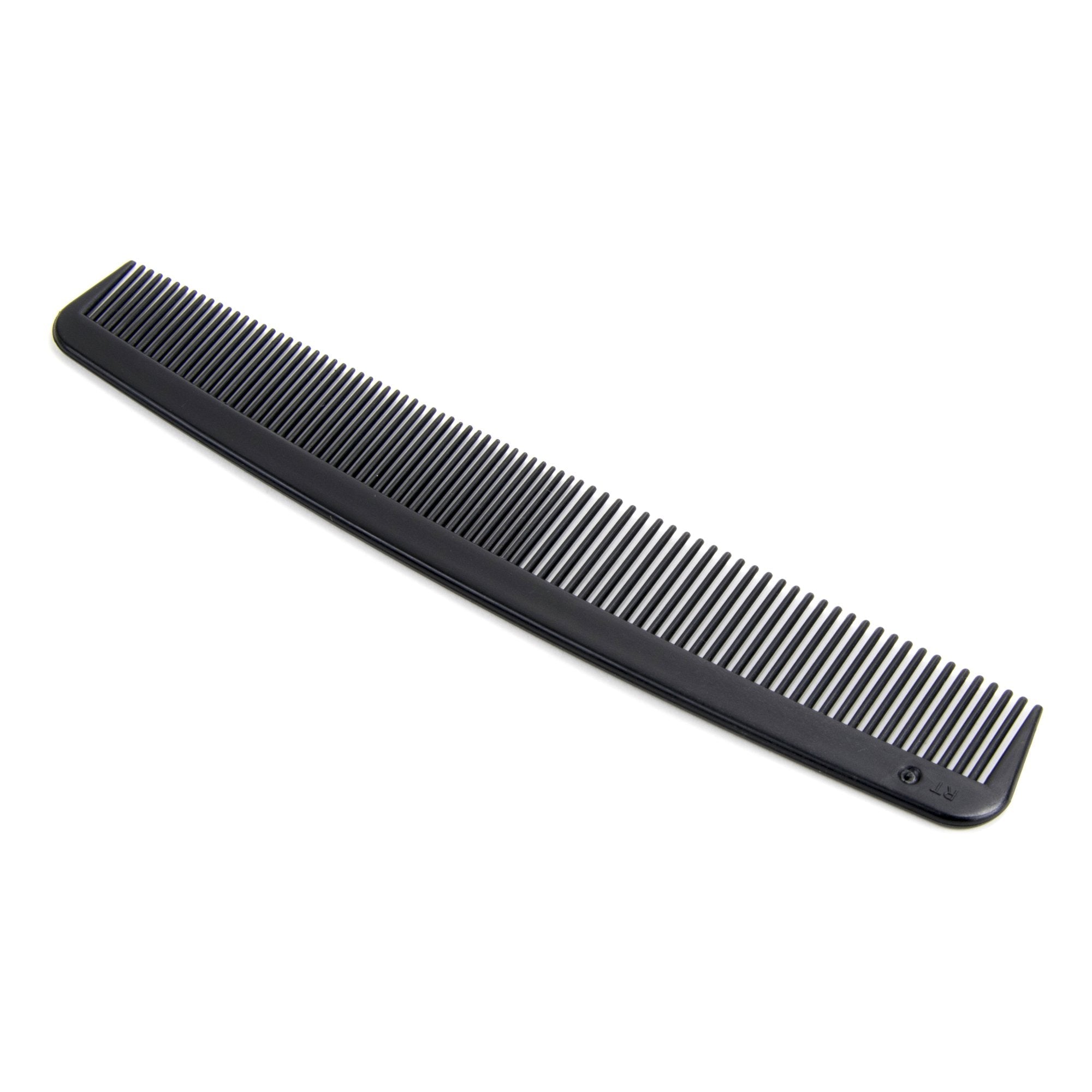 McKesson 7" Black Plastic Hair Comb (36 Units)