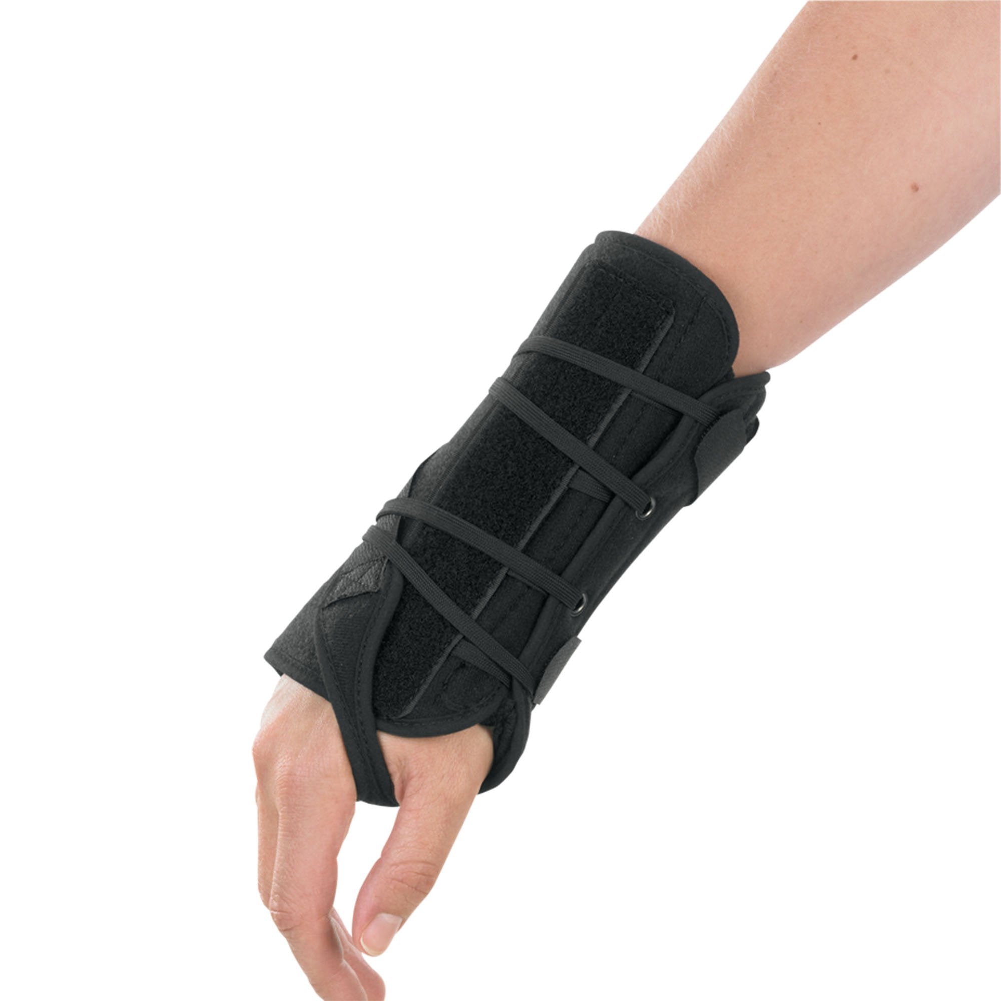 Wrist Brace Apollo Universal Aluminum / Foam Right Hand Black One Size Fits Most - image 2