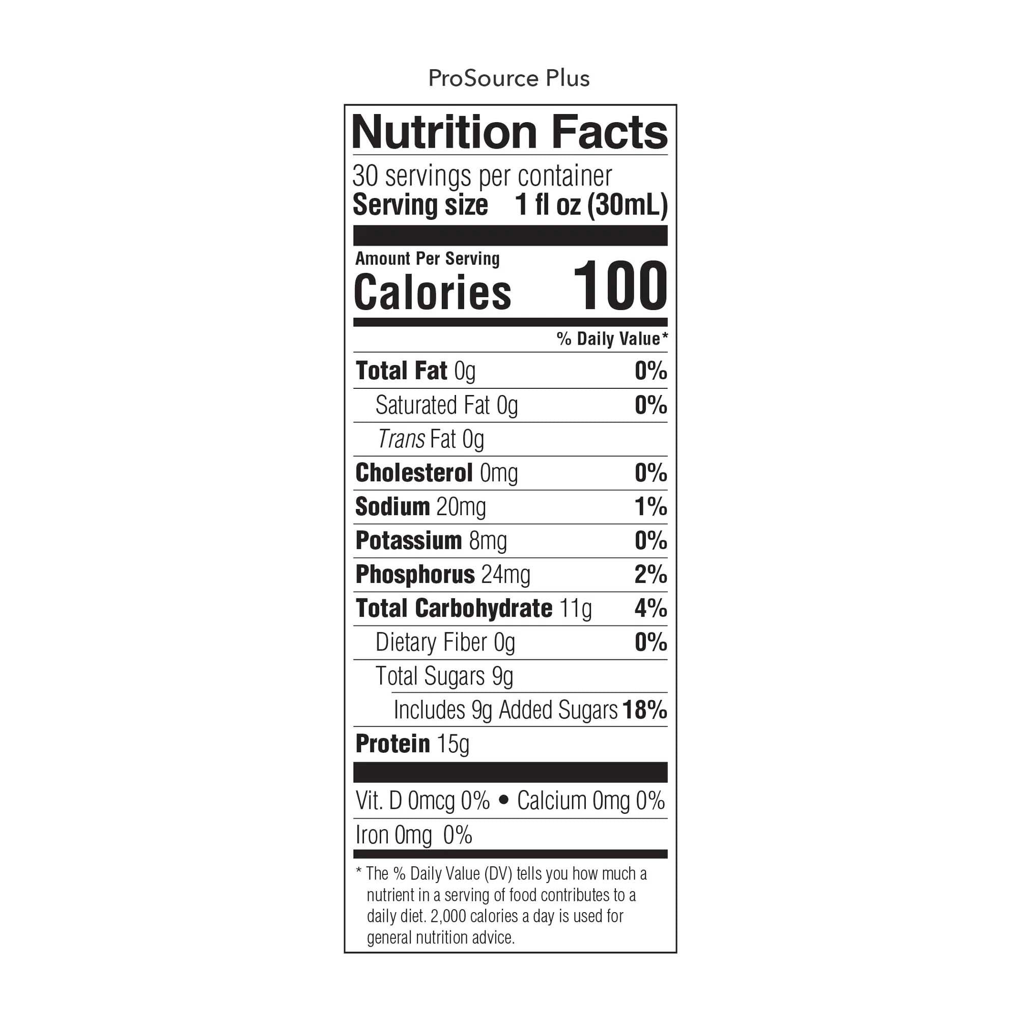 Oral Supplement ProSource® Plus Neutral Flavor Liquid 1 oz. Pouch - image 2