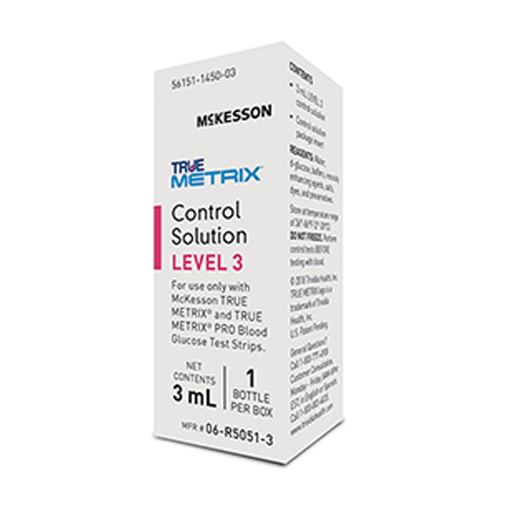 Blood Glucose Control Solution McKesson TRUE METRIX® 3 mL Level 3 - image 3
