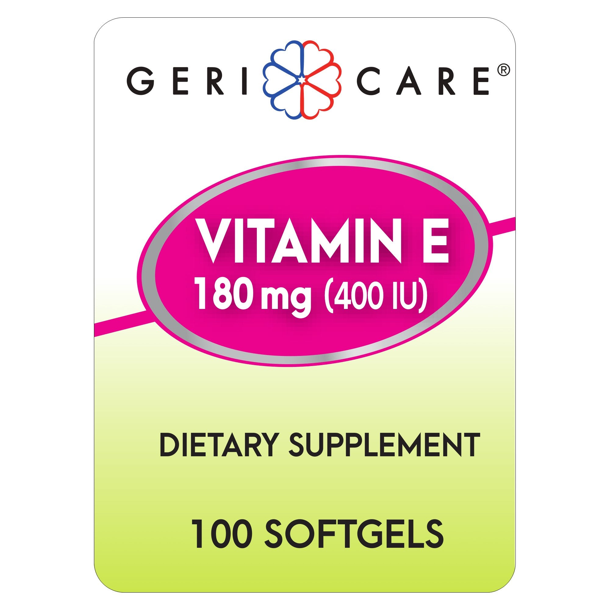 Vitamin Supplement Geri-Care® Vitamin E 400 IU Strength Softgel 100 per Bottle - image 9