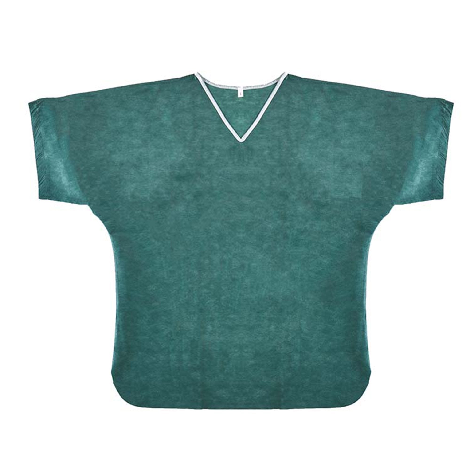 Graham Medical Short Sleeve Scrub Shirt, Green, X-Large