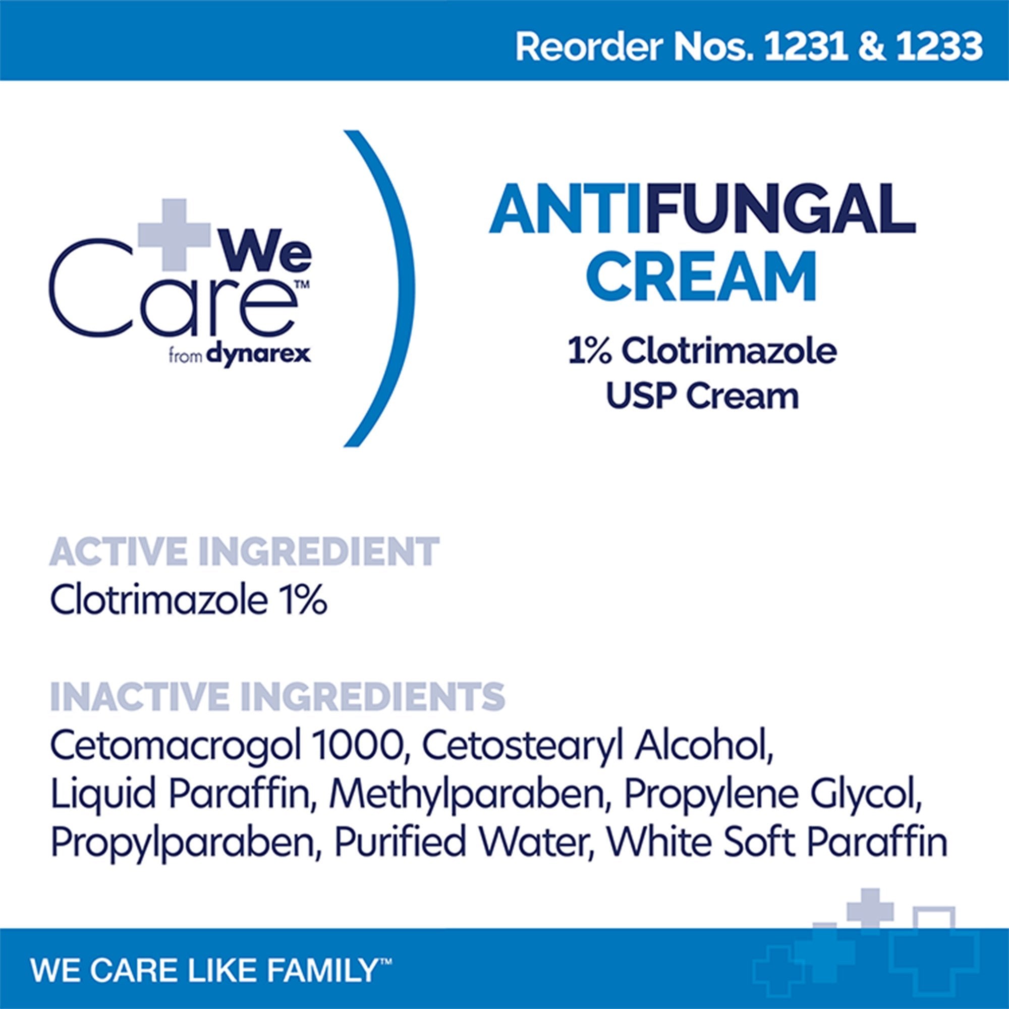 Antifungal dynarex® 1% Strength Cream 1 oz. Tube - image 3