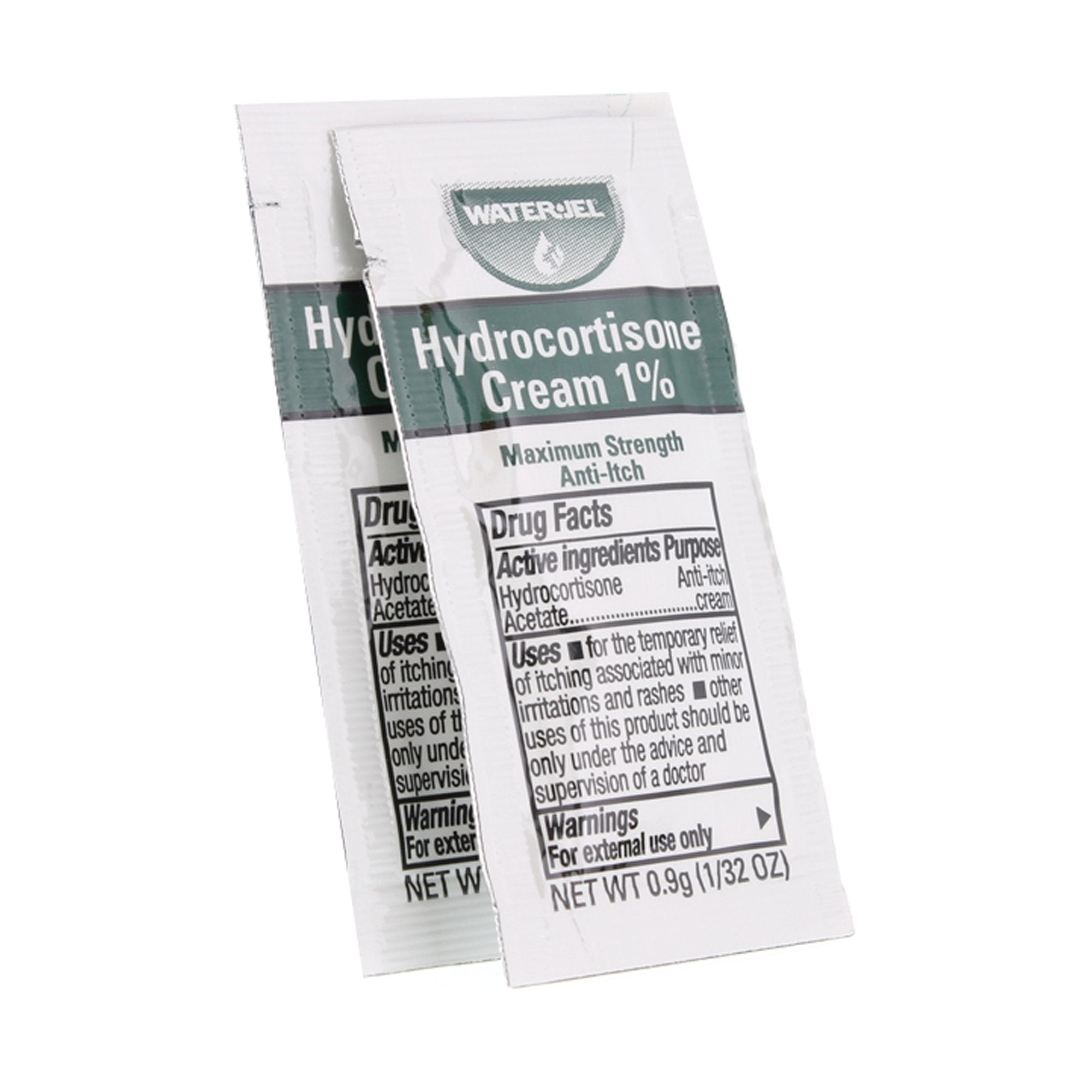 Itch Relief Water-Jel® 1% Strength Cream 0.9 Gram Individual Packet - image 2