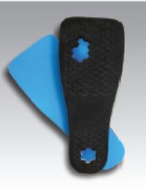 Insole Peg Assist™ Removable Pegs EVA / Foam / Poron Cover Women 6.5 to 8 Blue