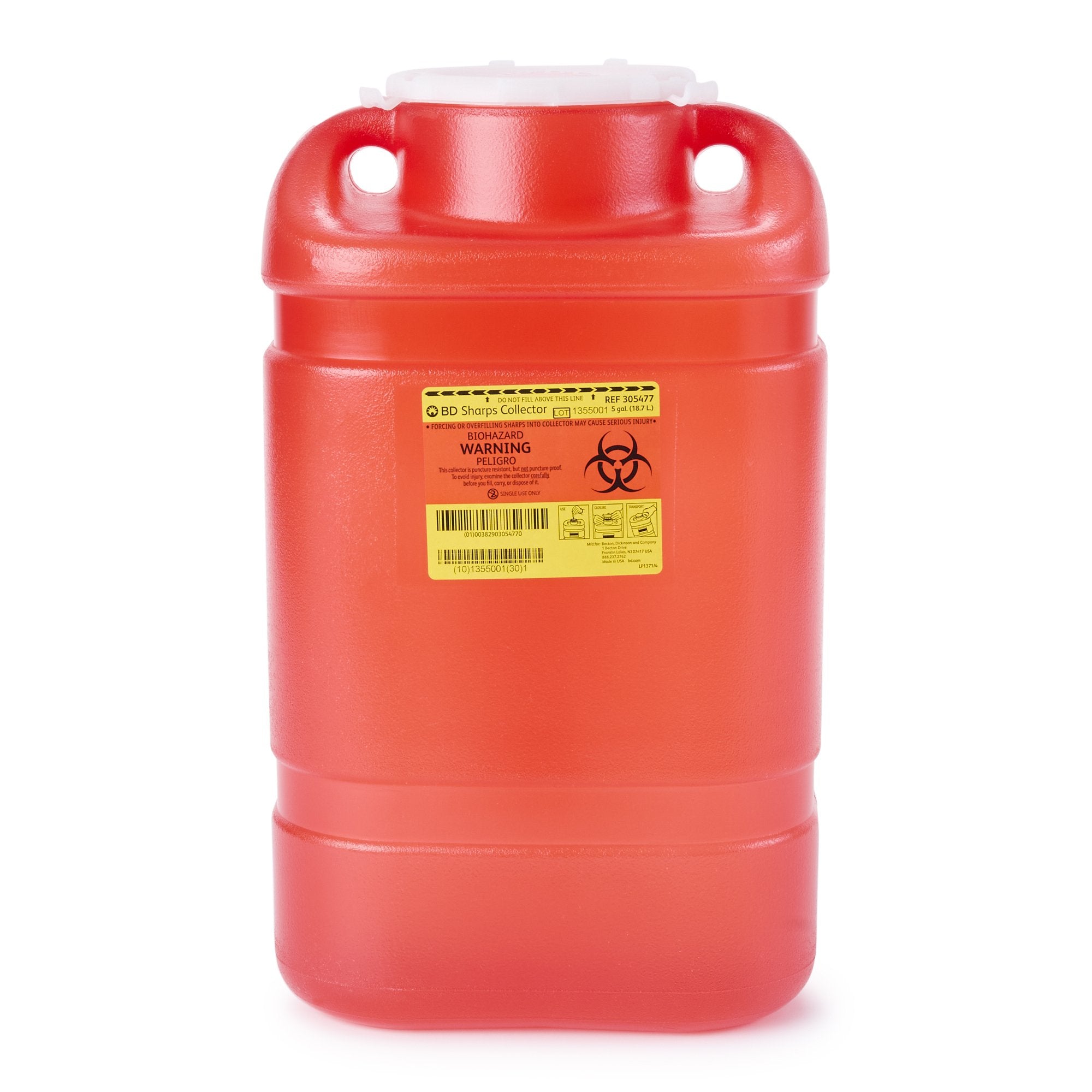 BD Multi-purpose Sharps Container (8 Units)