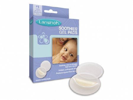 Nursing Pad Lansinoh® Soothies® One Size Fits Most Glycerin / Fabric Reusable