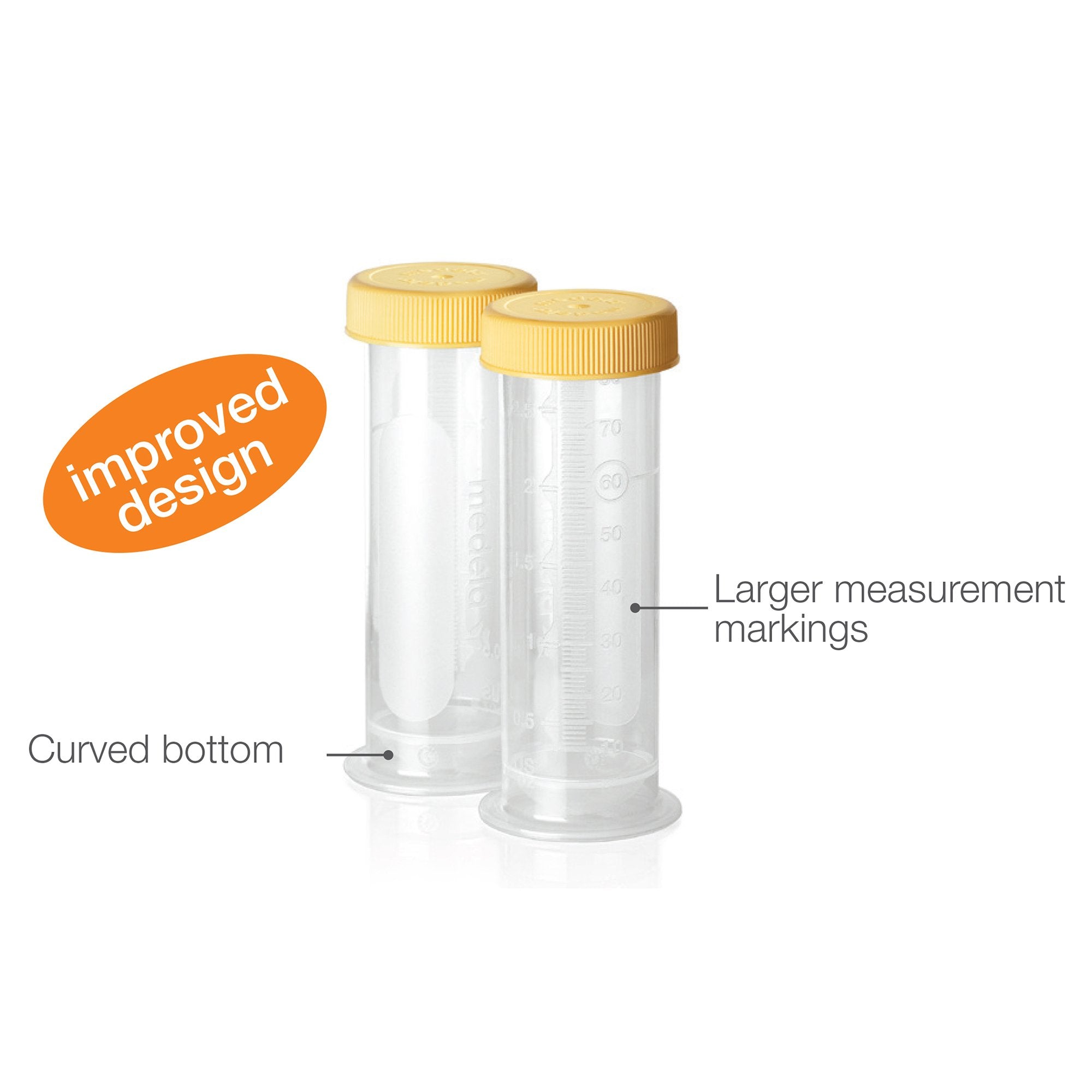Breast Milk Storage Bottle 2.7 oz. Clear - image 7