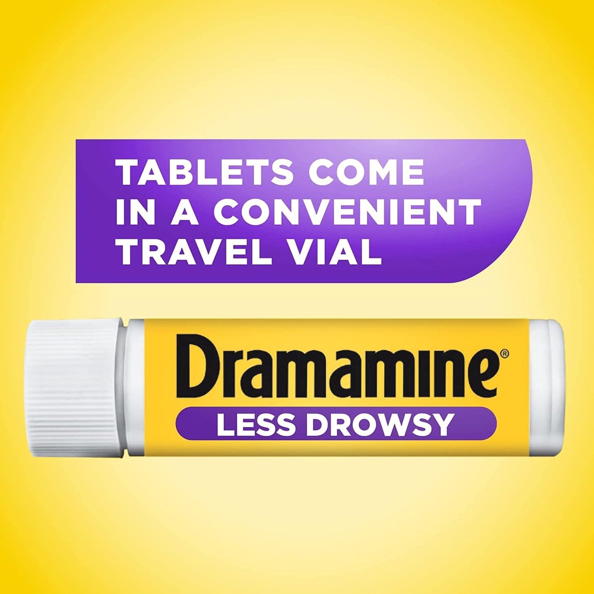 Nausea Relief Dramamine® Motion Sickness All Day Less Drowsy 25 mg Strength Tablet 8 Per Box (8 Units)