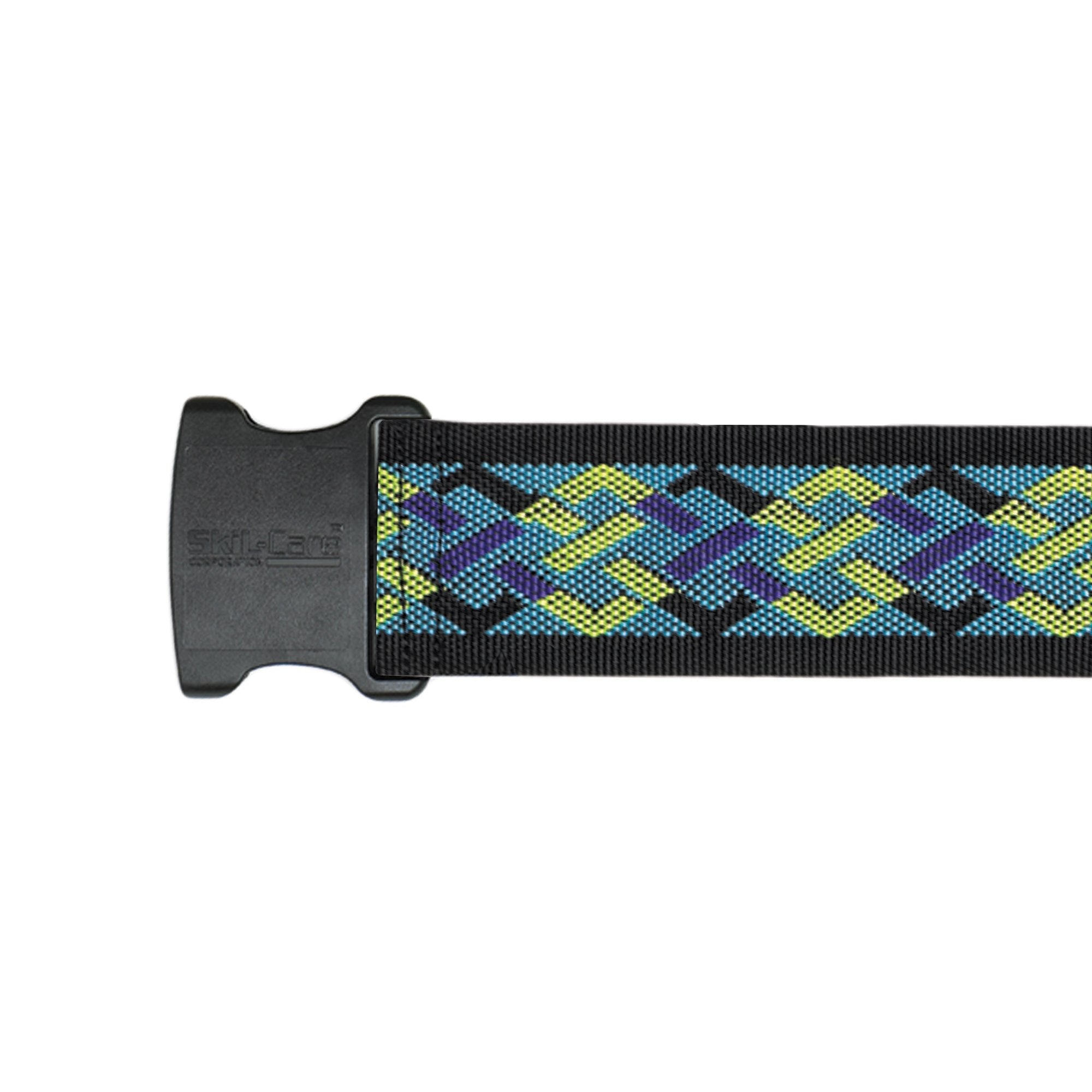 Gait Belt SkiL-Care™ 60 Inch Length Geo Pattern Design Nylon