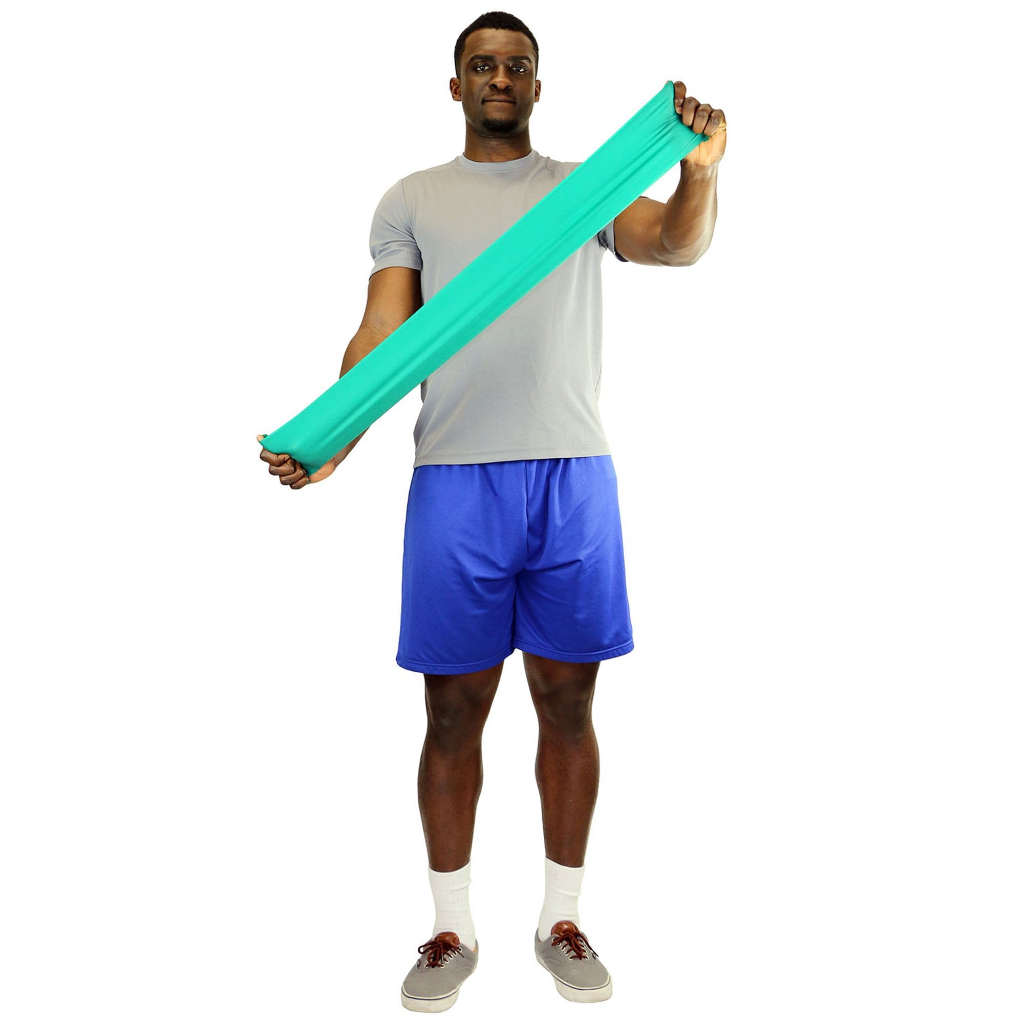 Exercise Resistance Band CanDo® Green 5 Inch X 6 Yard Medium Resistance - image 2