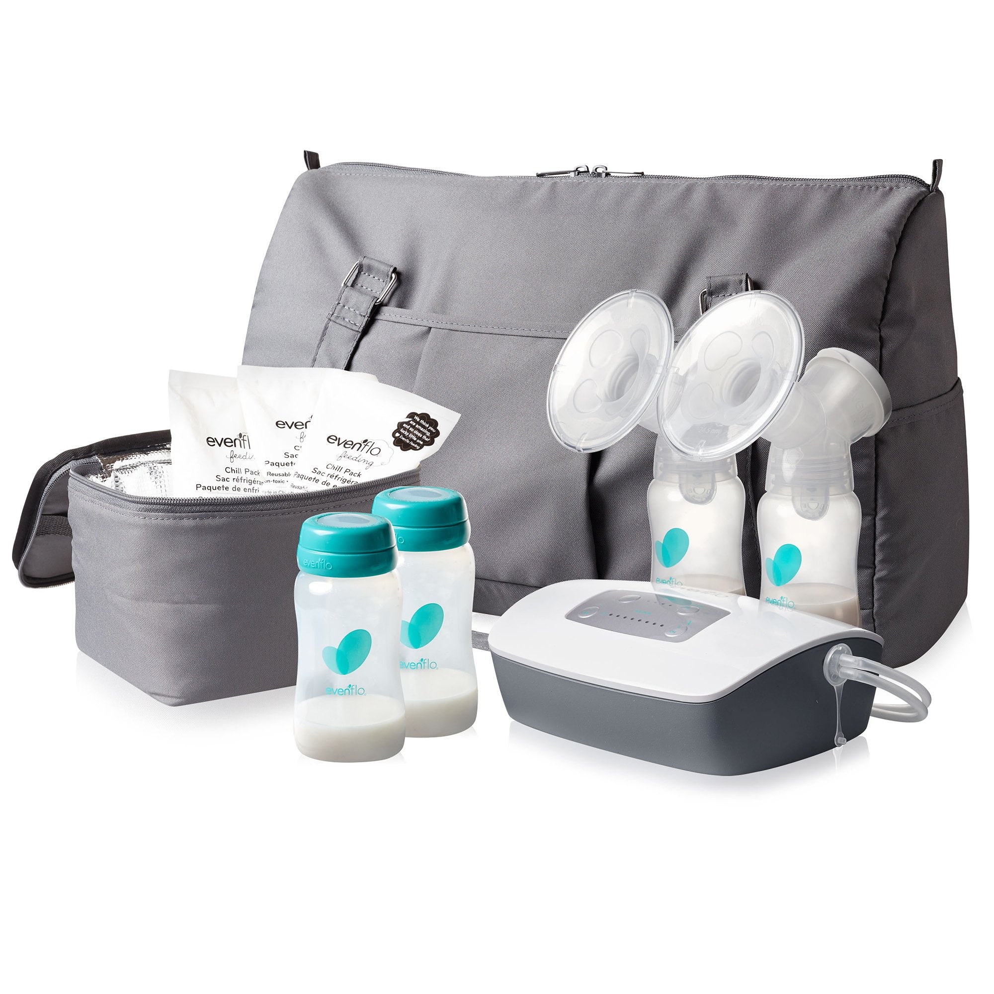 Double Electric Breast Pump Evenflo Advanced - image 3