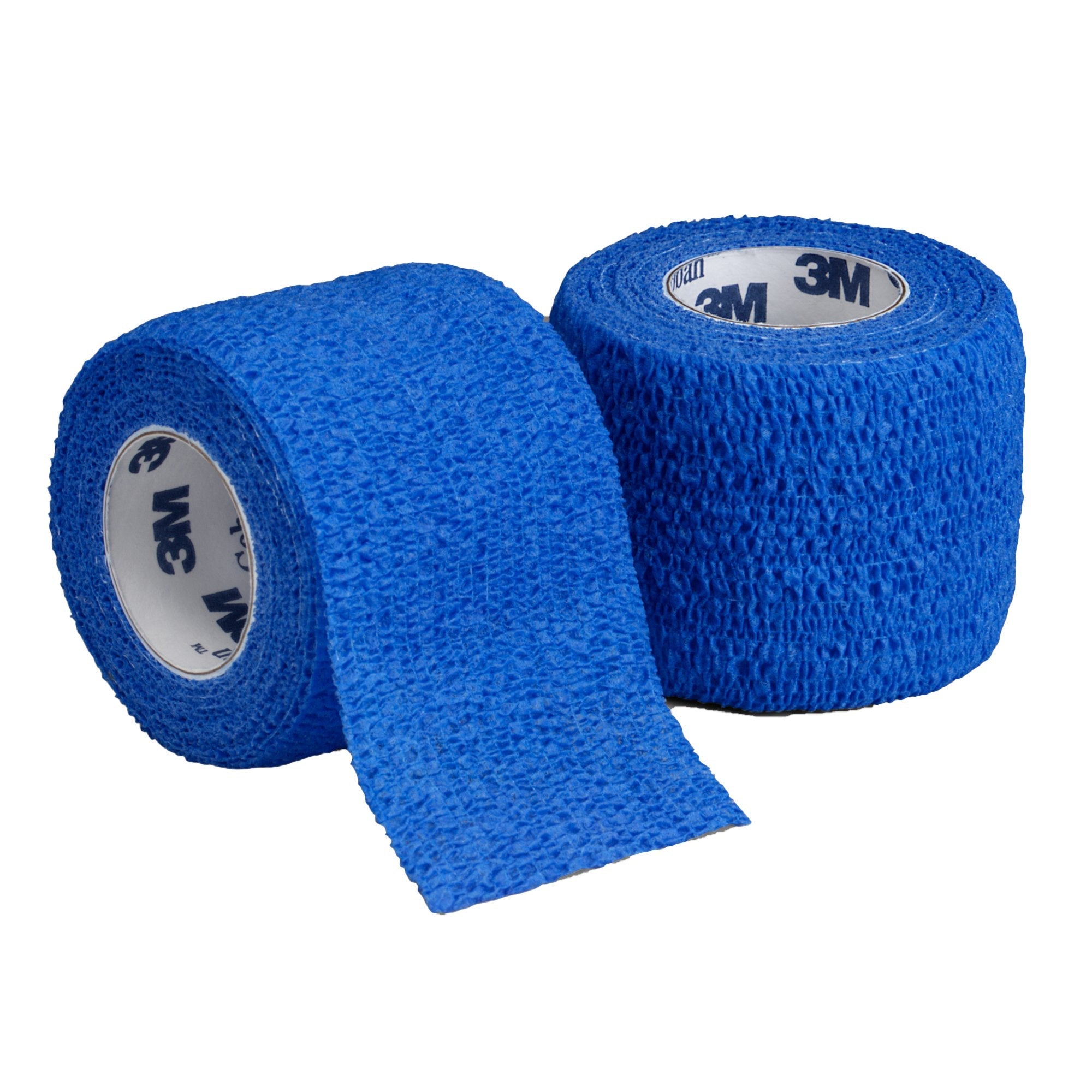 3M™ Coban™ Self-adherent Closure Cohesive Bandage, 3 Inch x 5 Yard, Blue (24 Units)