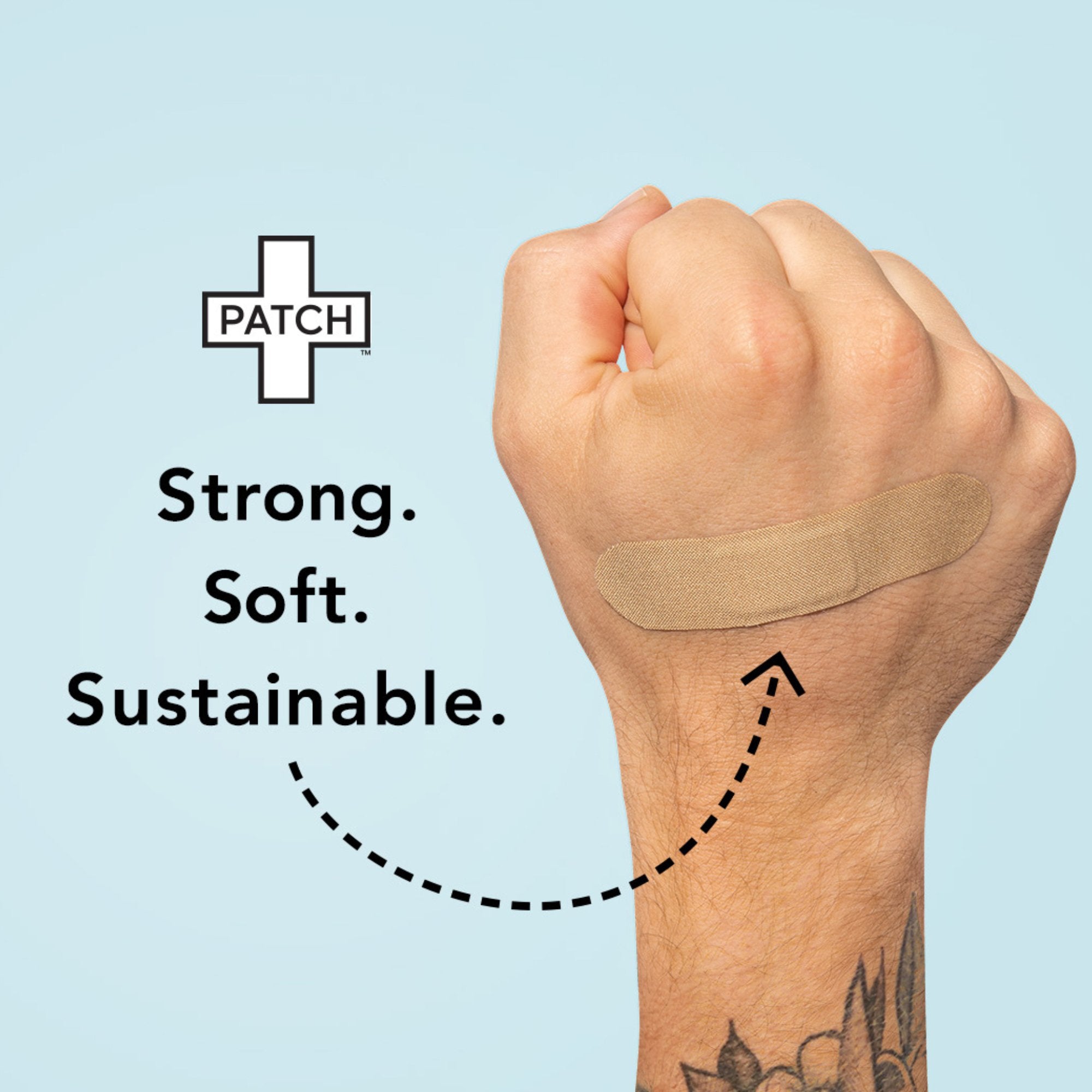 Adhesive Strip Patch™ Bamboo Tan 3/4 X 3 Inch Sterile - image 6