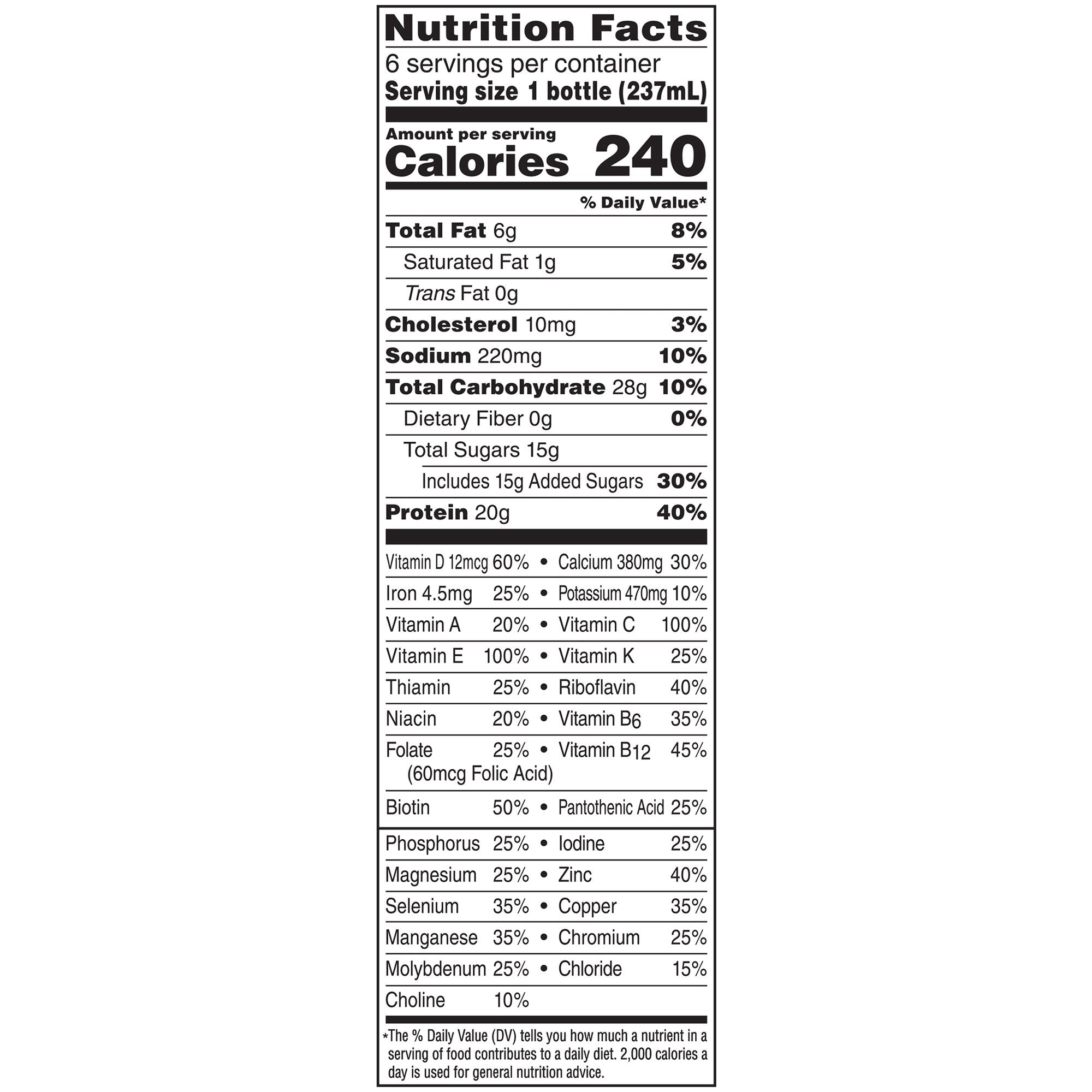 Boost High Protein Vanilla Nutritional Drink, 8 oz - 24 Pack