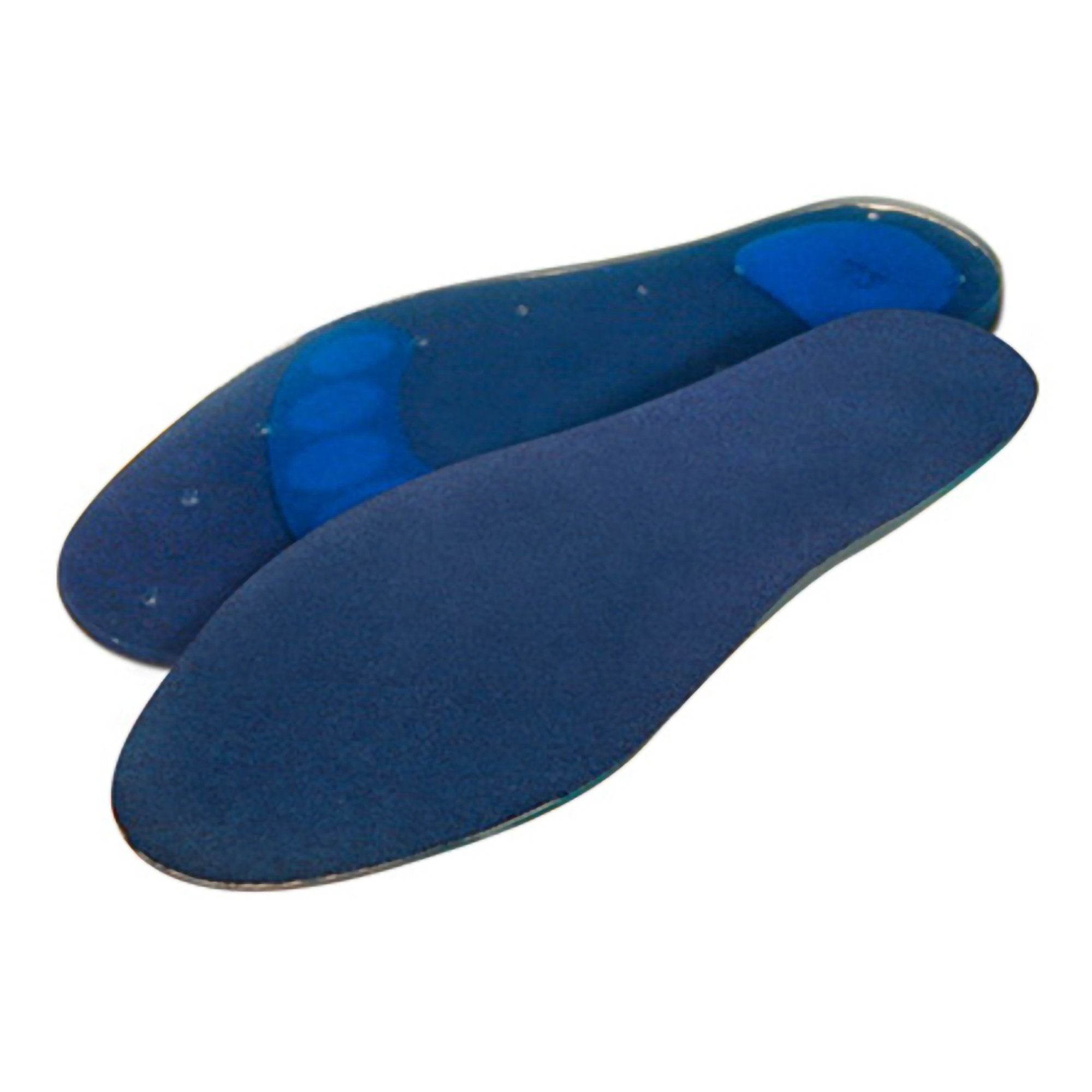 Insole GelStep® Full Length Dual Density Silicone Women 5 to 7.5 / Men 4 to 5.5 Blue / White