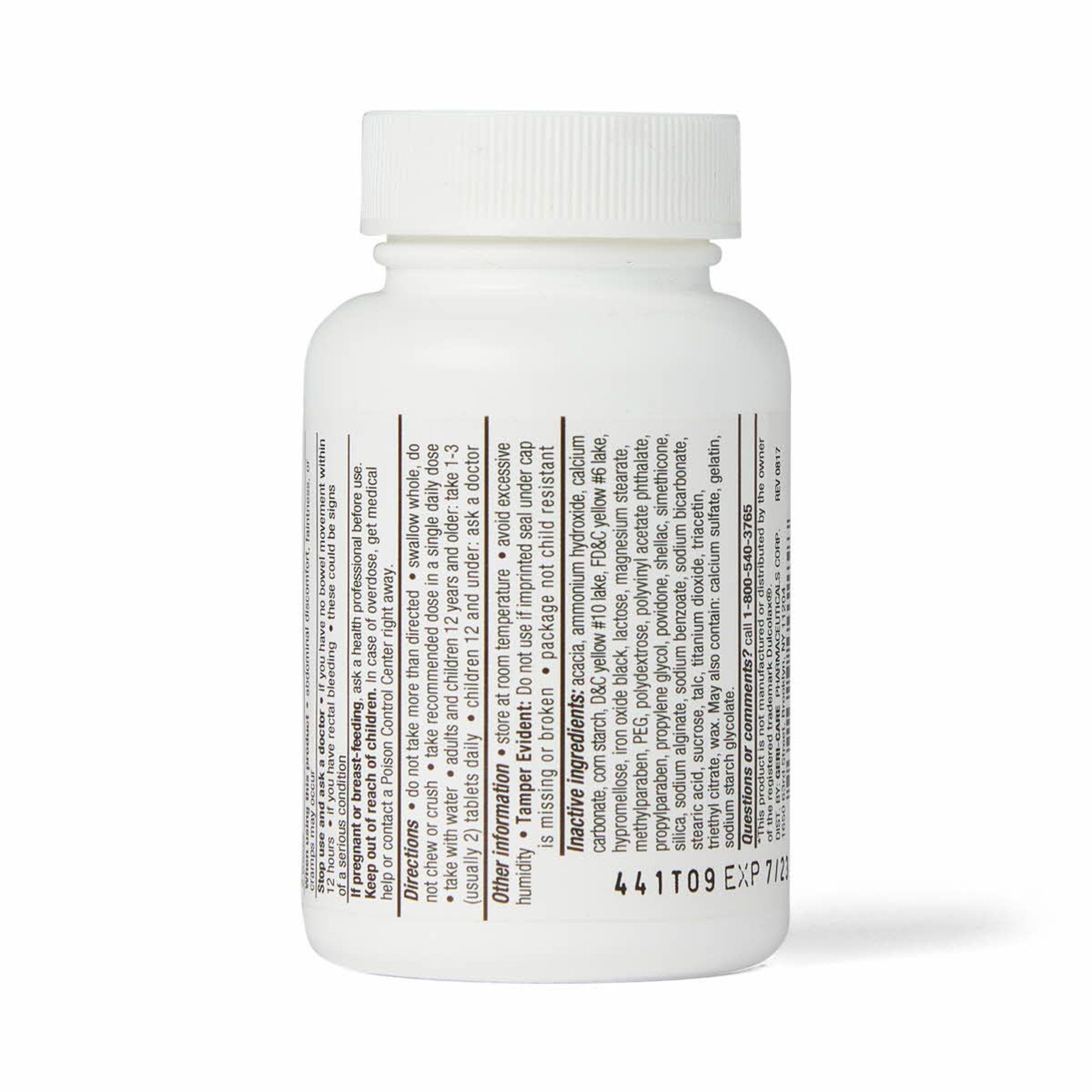 Laxative Tablet 25 per Bottle Bisacodyl USP - image 2