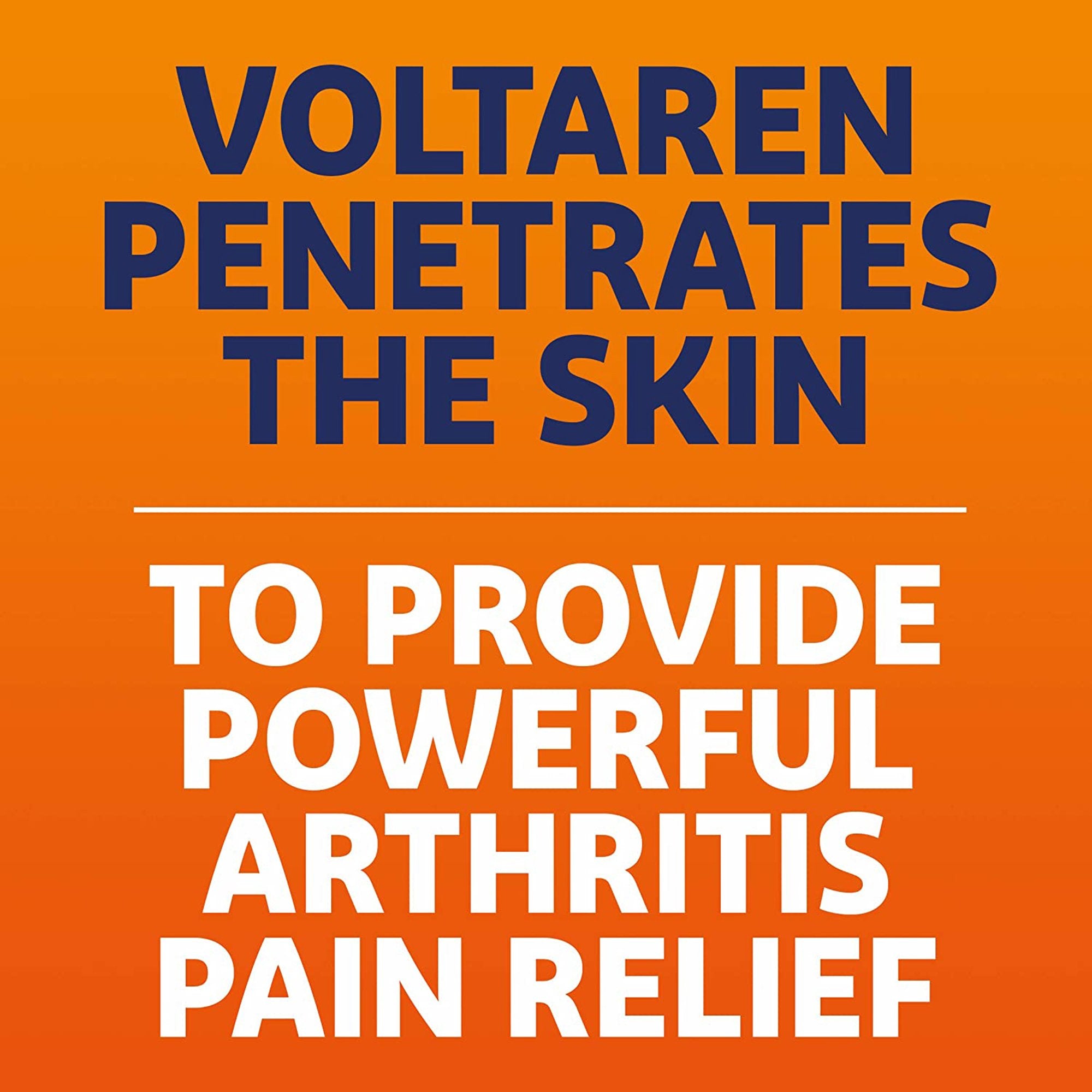 Voltaren Diclofenac Sodium Topical Pain Relief, 50 Gram Tube (1 Unit)