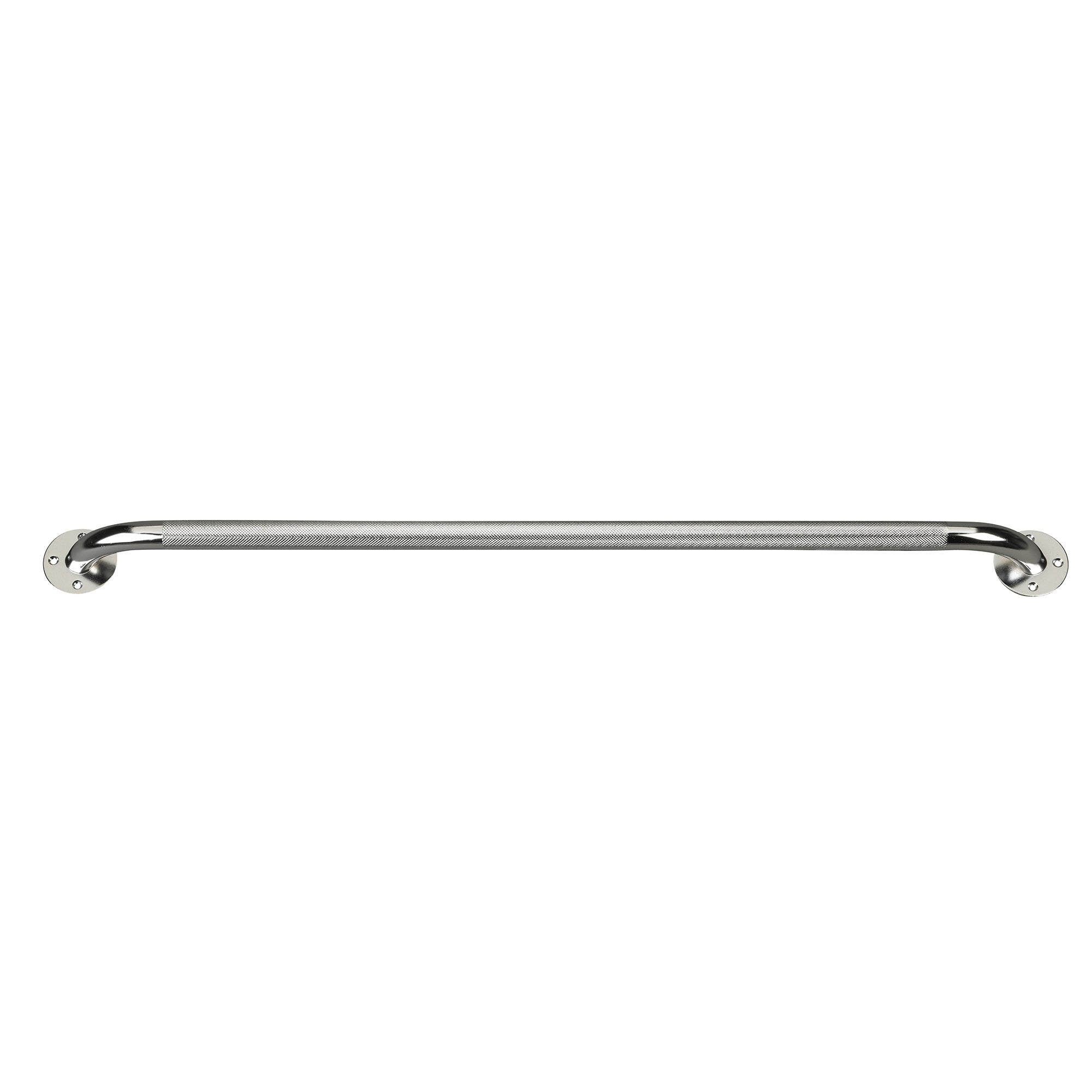 Wall Grab Bar drive™ Chrome Finish Knurled Steel
