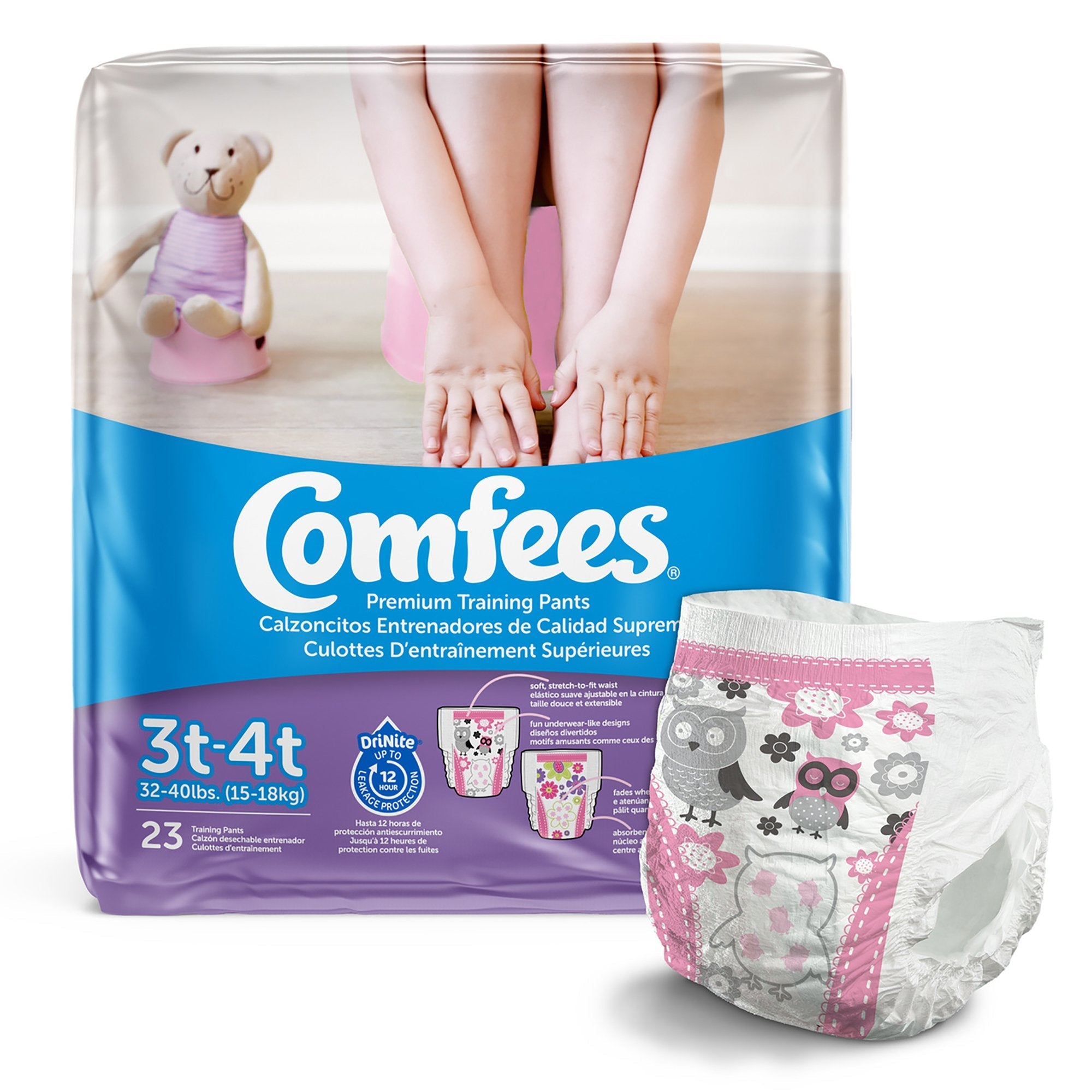 Comfees® Training Pants, 3T to 4T (23 Units)