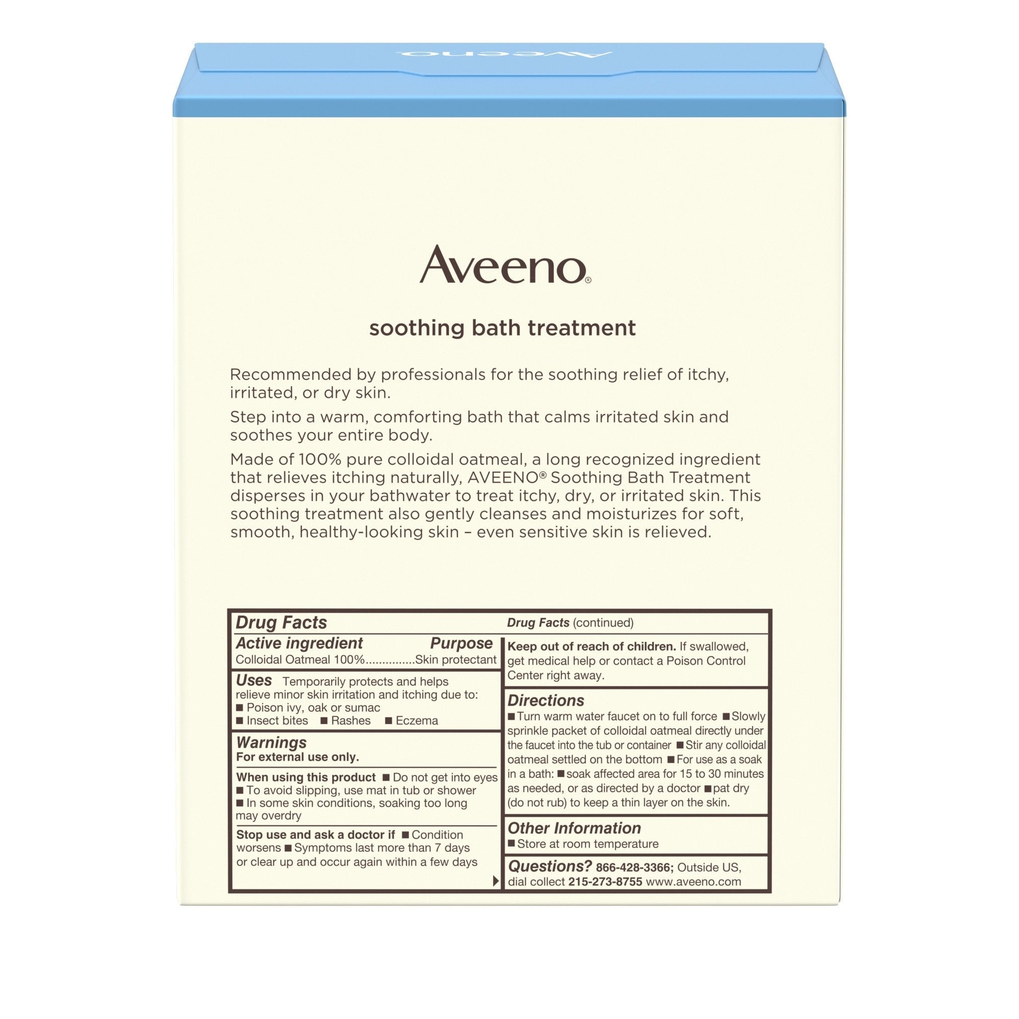 Aveeno® Soothing Oatmeal Bath Treatment, 1.5 oz. Packet (192 Units)