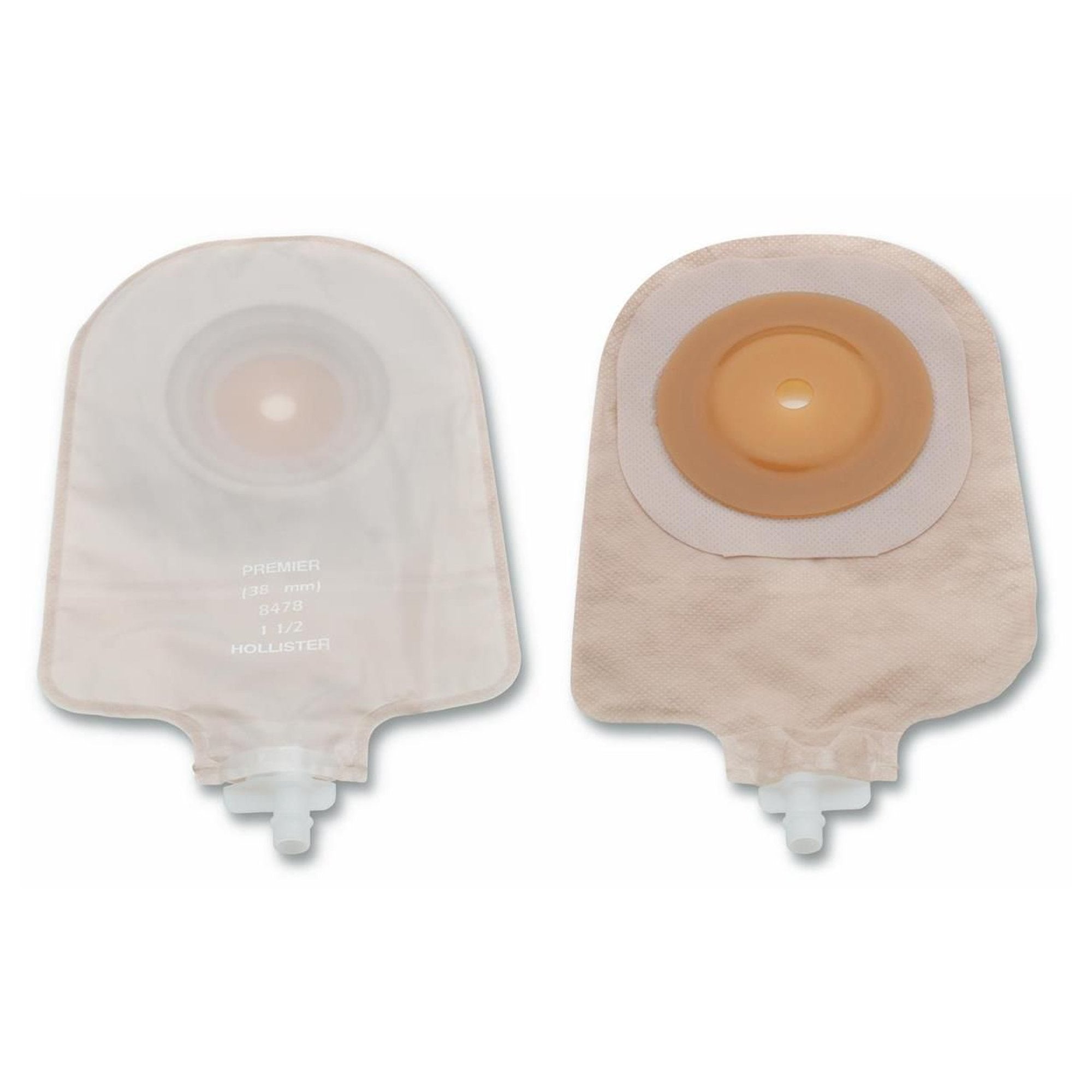 Premier™ One-Piece Drainable Transparent Urostomy Pouch, 9 Inch Length, 1 Inch Stoma (5 Units)