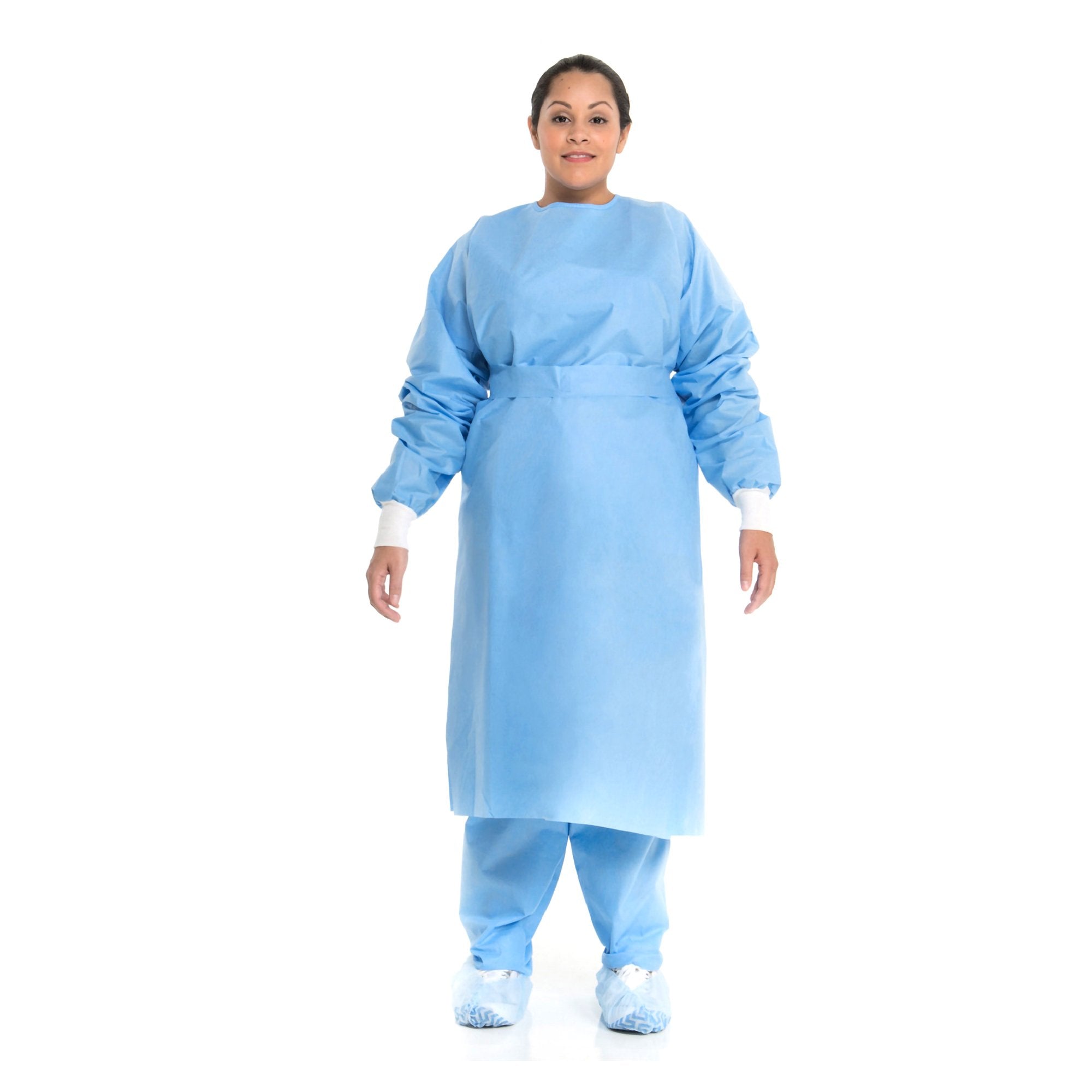 Halyard Protective Procedure Gown with Knit Cuffs (10 Units)