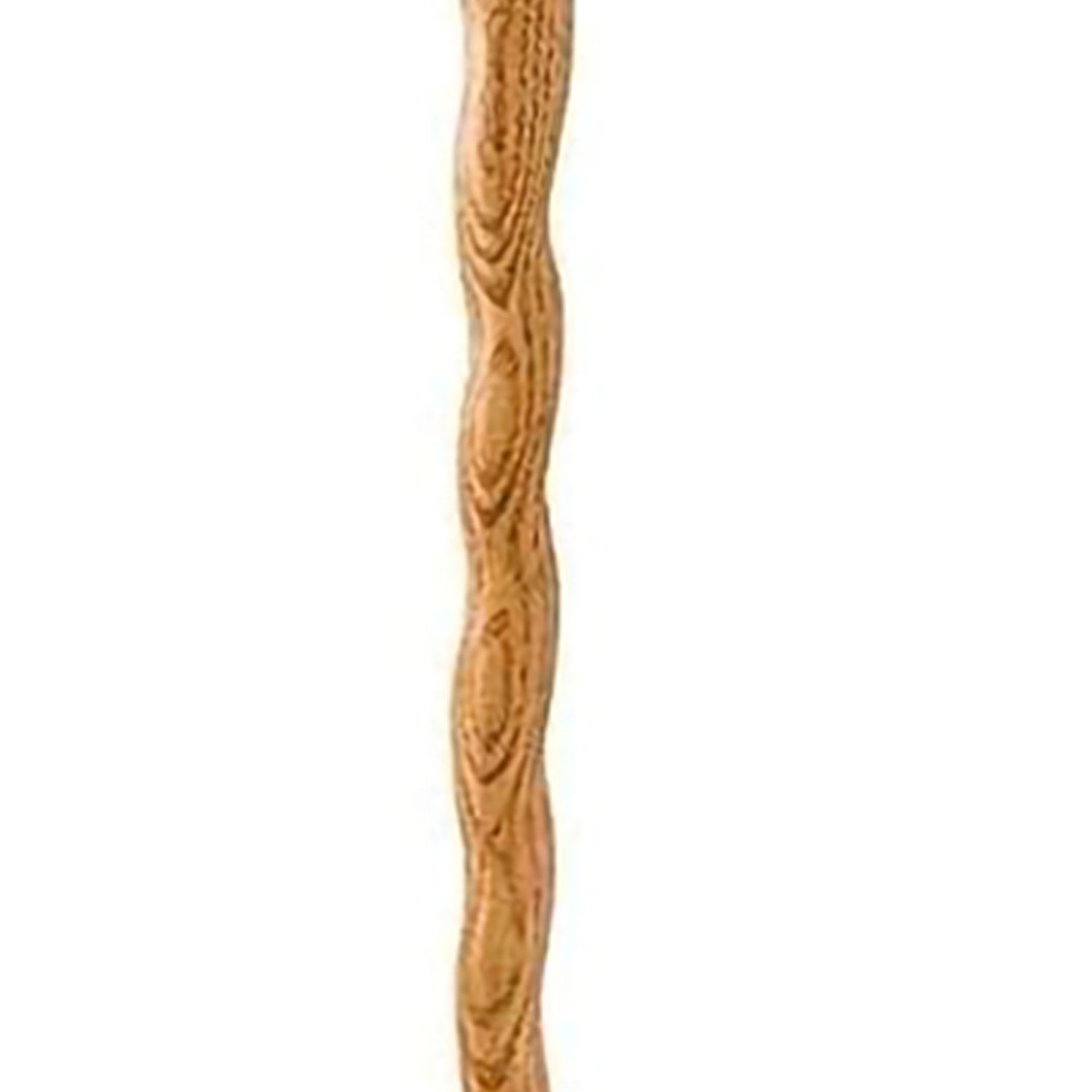 Brazos™ Twisted Oak Hitchhiker Handcrafted Walking Stick, 55-Inch, Tan (1 Unit)