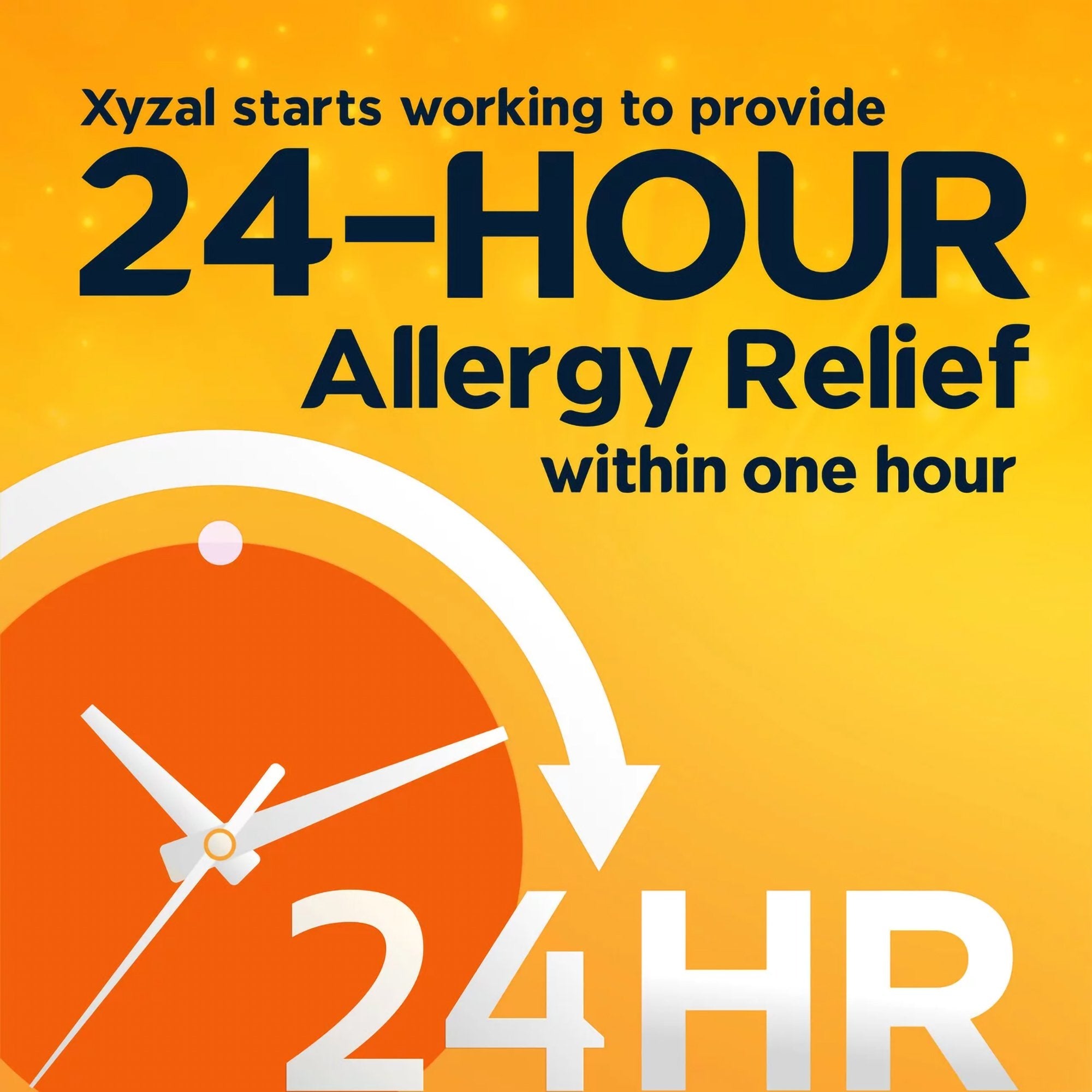 Allergy Relief XYZAL® Allergy 24HR 5 mg Strength Tablet 35 per Bottle (1 Unit)