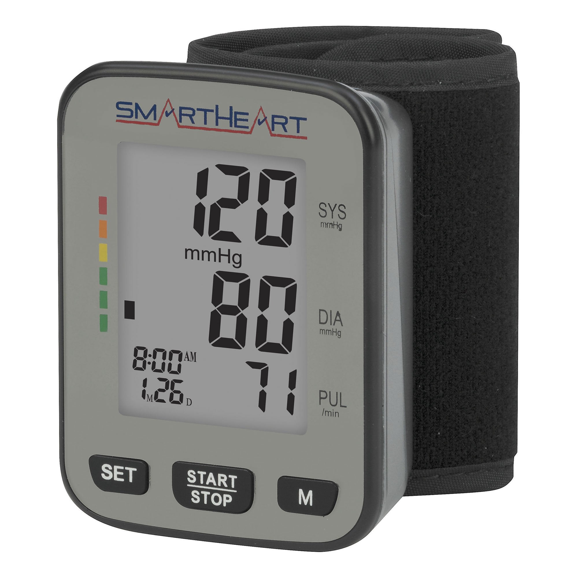 SmartHeart Premium Talking Wrist Blood Pressure Monitor (1 Unit)