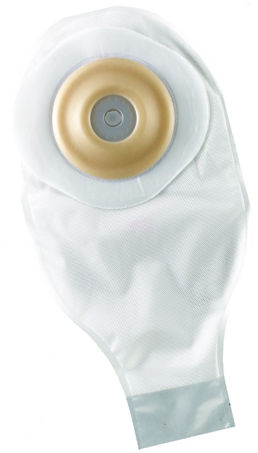 ActiveLife® One-Piece Drainable Transparent Colostomy Pouch, 12 Inch Length, 1½ Inch Stoma (5 Units)