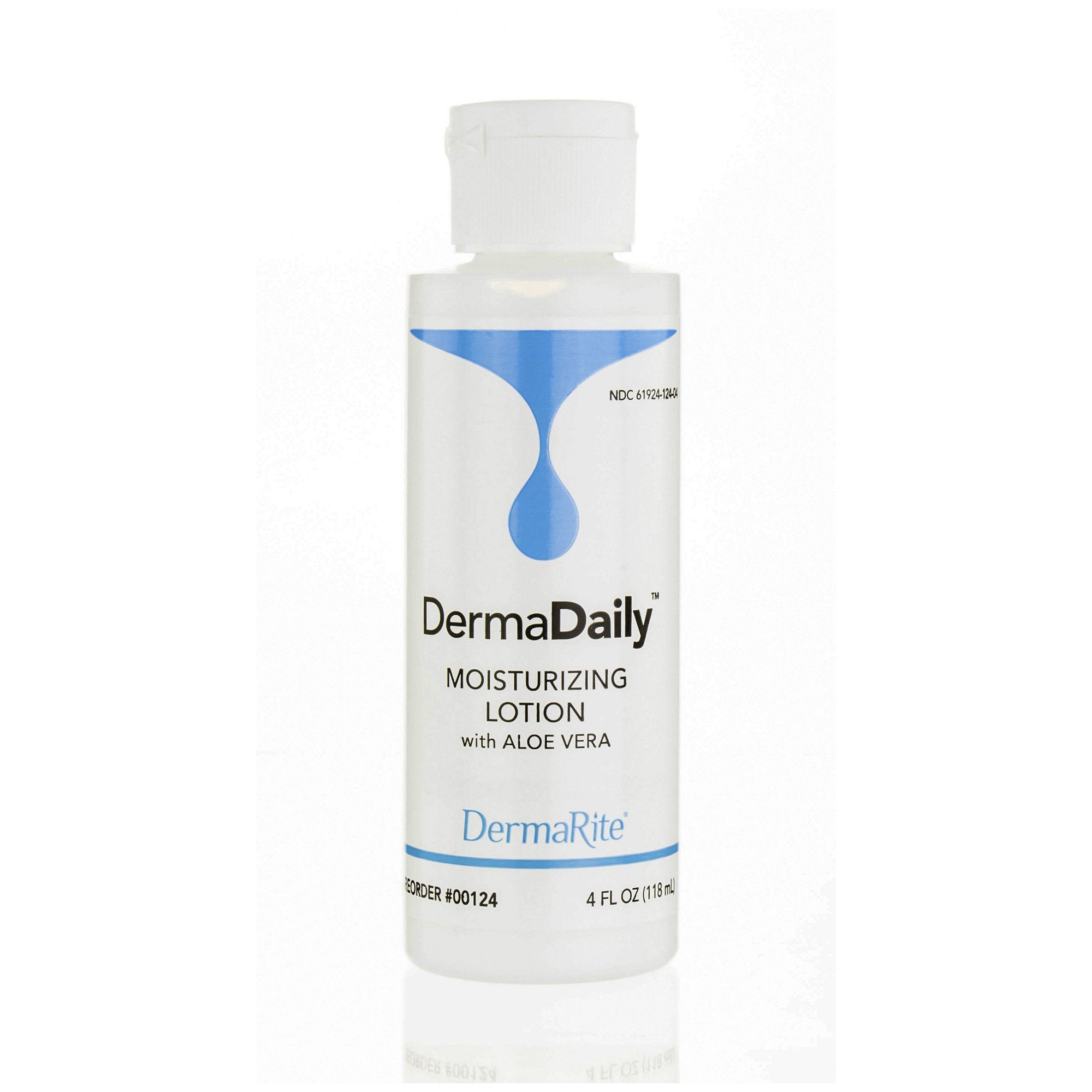 DermaDaily® Moisturizing Lotion, 4 oz. Bottle (96 Units)