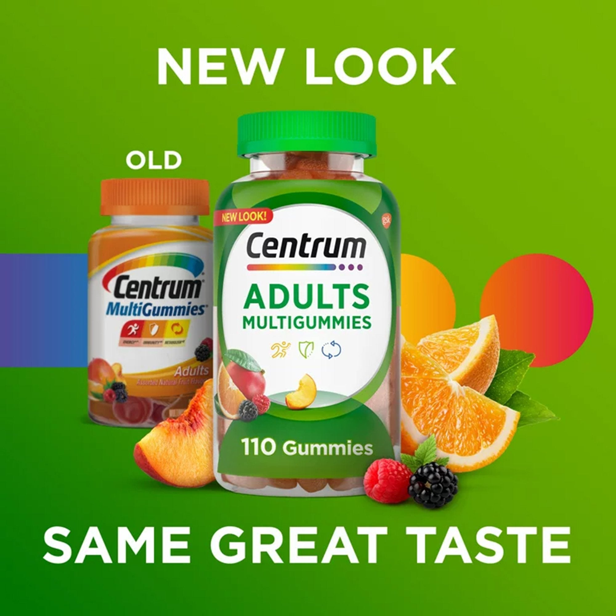 Centrum MultiGummies Adults Assorted Natural Fruit Flavors (1 Unit)