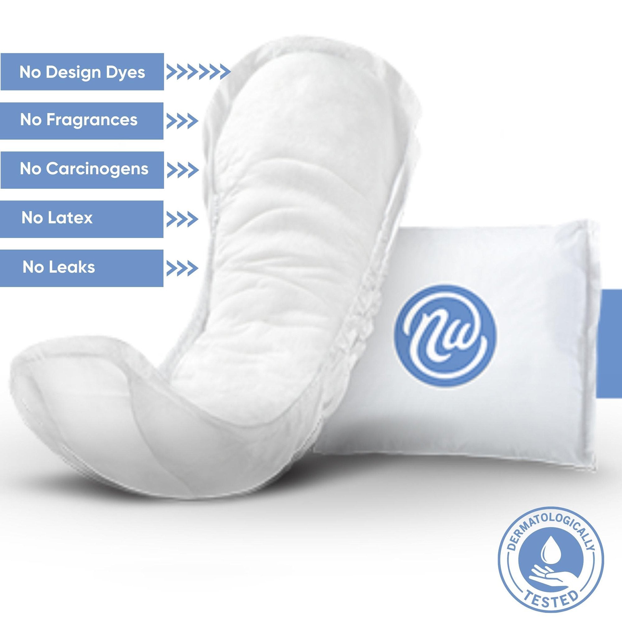 Nexwear Maximum Long Bladder Control Pads (90 Units)