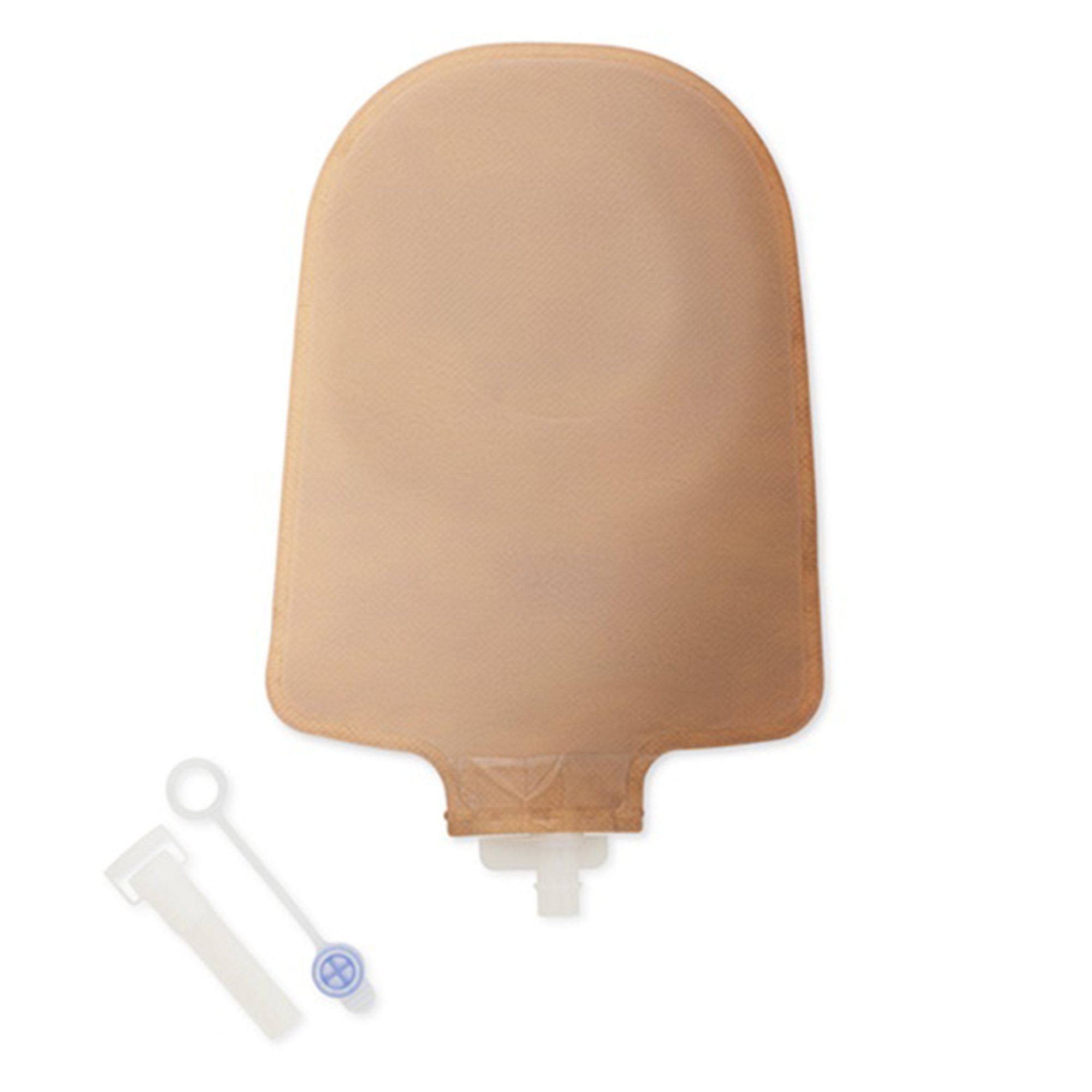 Premier™ One-Piece Drainable Transparent Urostomy Pouch, 9 Inch Length, 1 Inch Stoma (10 Units)