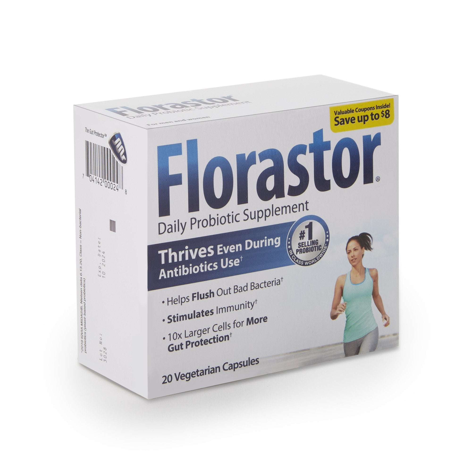 Florastor® Probiotic Dietary Supplement (20 Units)