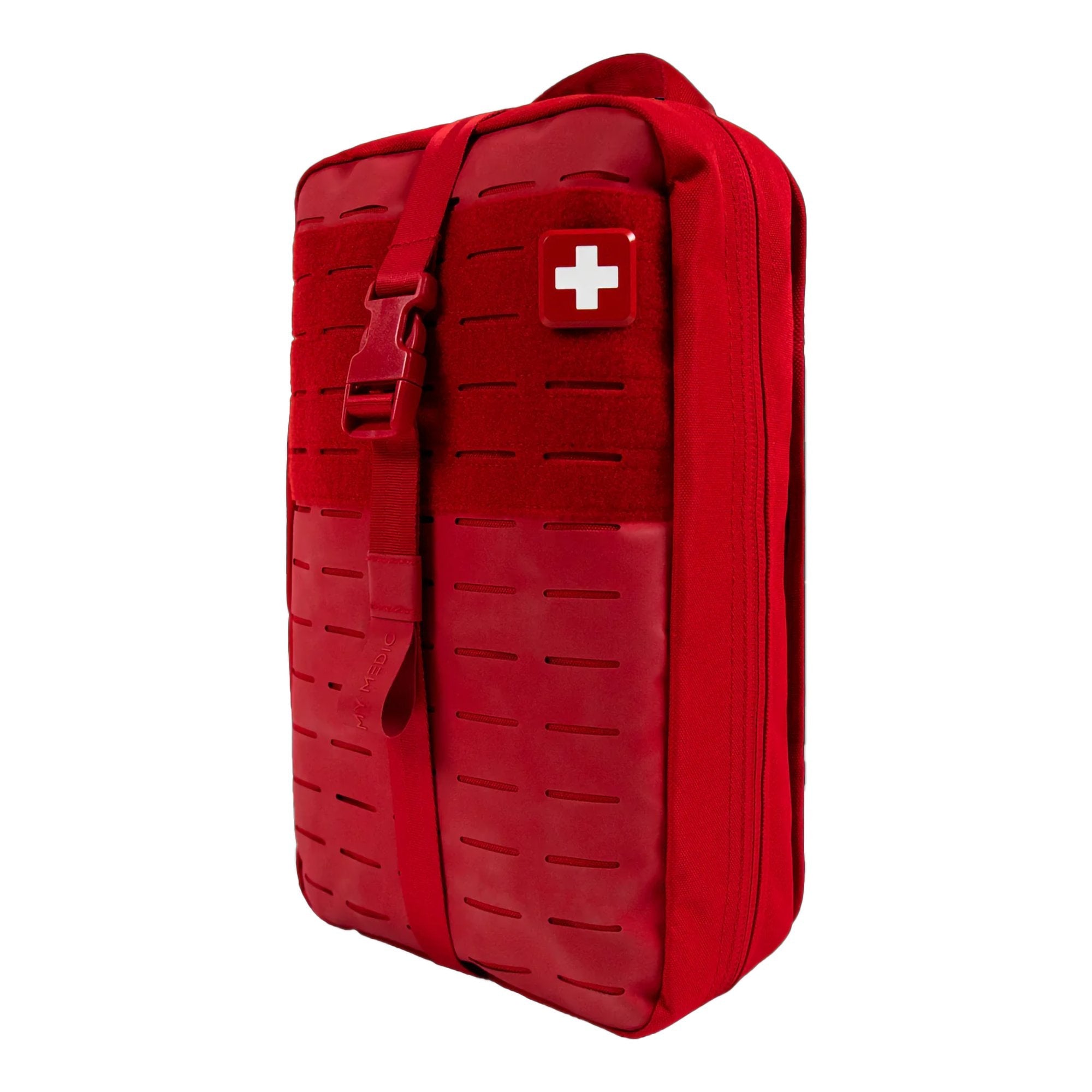 My Medic MyFAK First Aid Kit, Large Trauma Kit with Medical Supplies, Red (1 Unit)