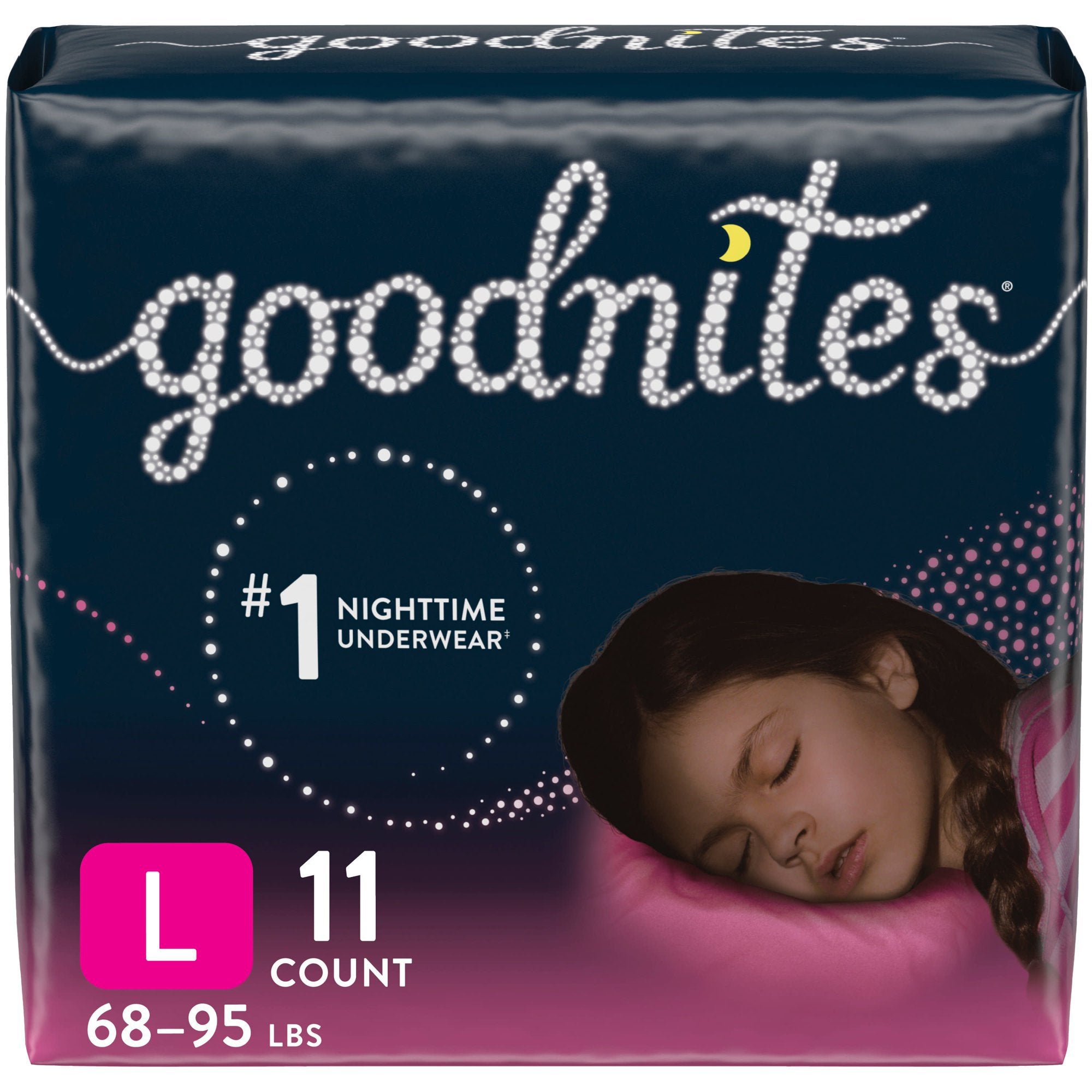 GoodNites® Absorbent Underwear, Large, 11 per Pack (11 Units)