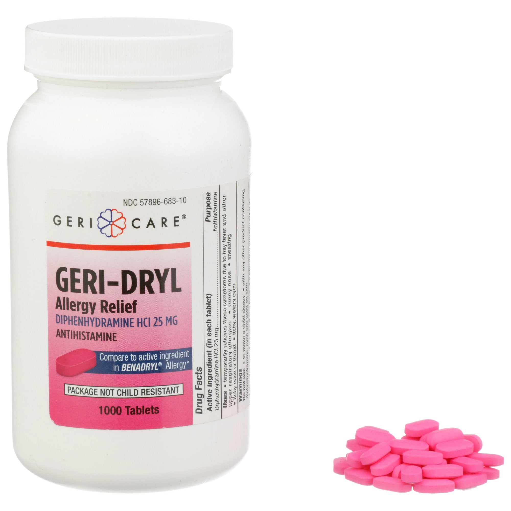 Geri-Care® Diphenhydramine Allergy Relief (12 Units)