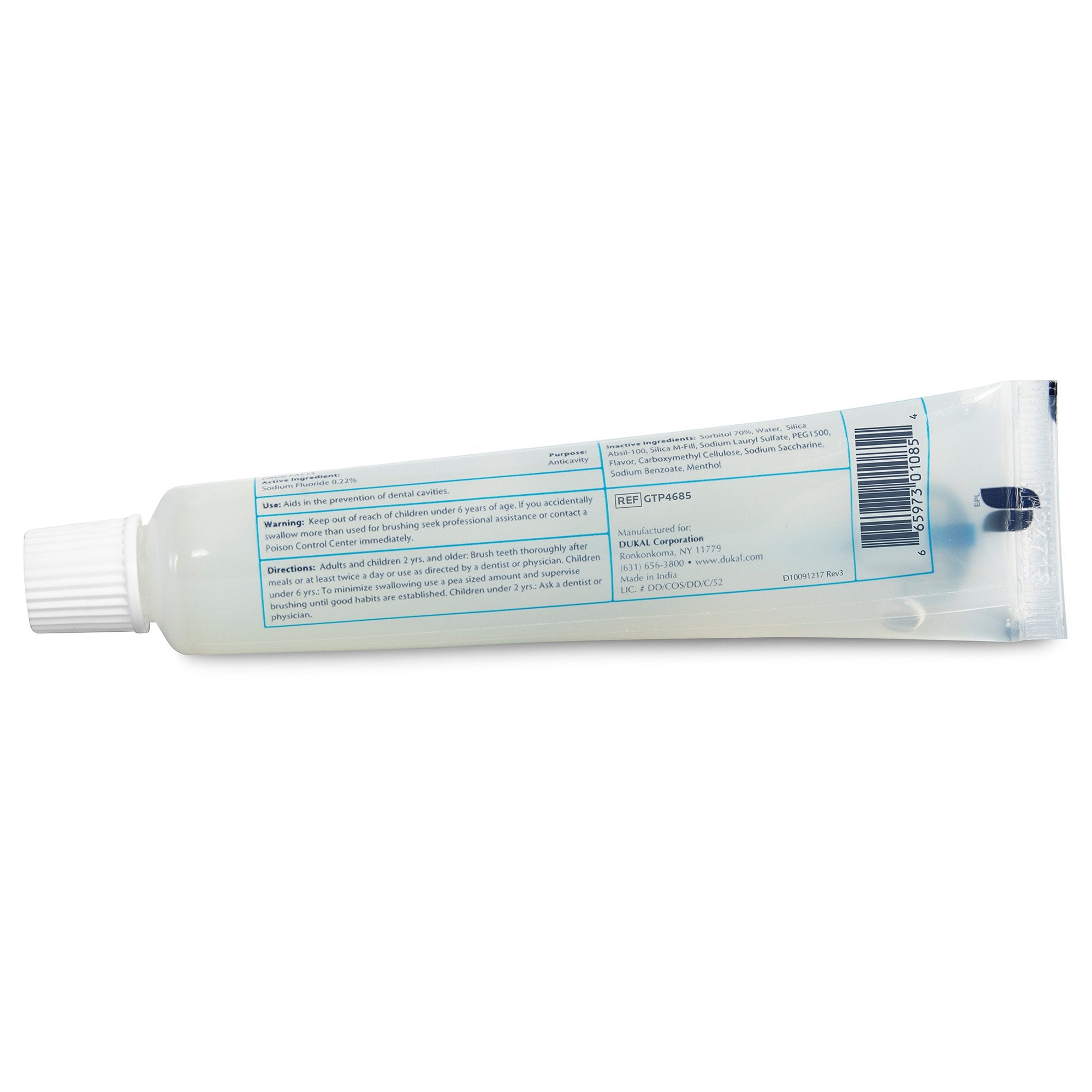 Toothpaste DawnMist® Mint Flavor 2.7 oz. Tube - image 2