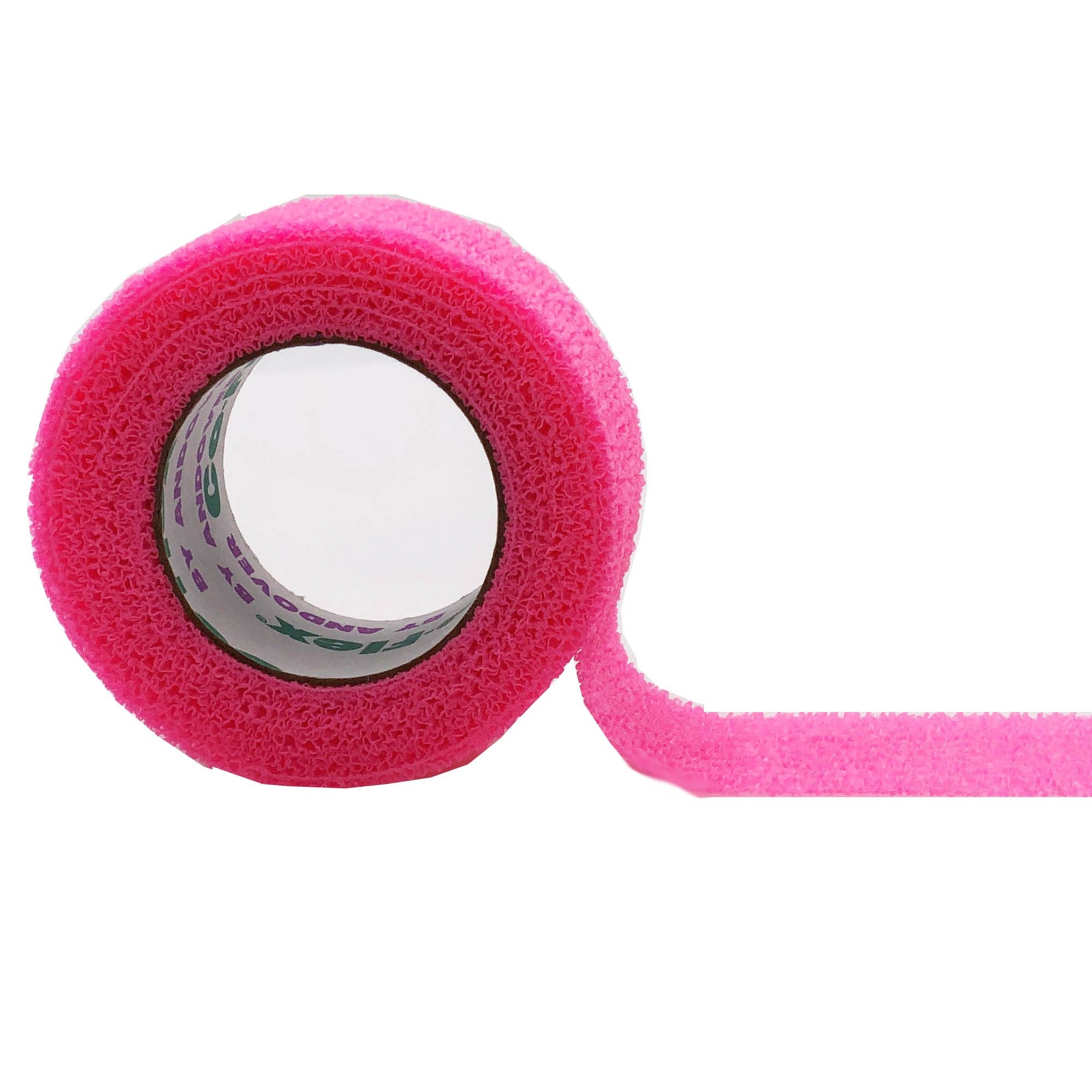 Cohesive Bandage CoFlex® 1-1/2 Inch X 5 Yard Self-Adherent Closure Neon Pink / Blue / Purple / Light Blue / Neon Green / Red NonSterile 14 lbs. Tensile Strength - image 6