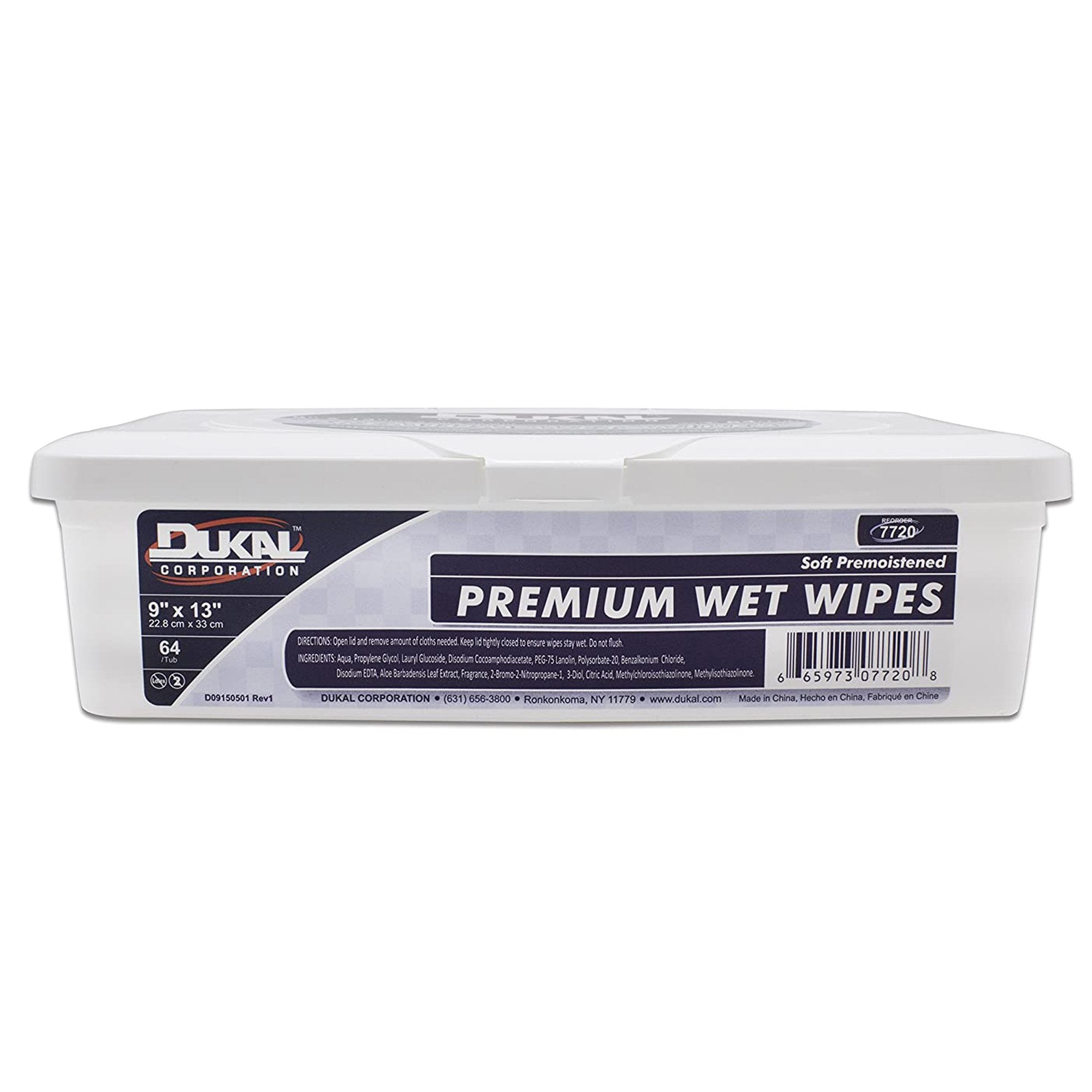 Dukal™ Premium Personal Wipe (64 Units)